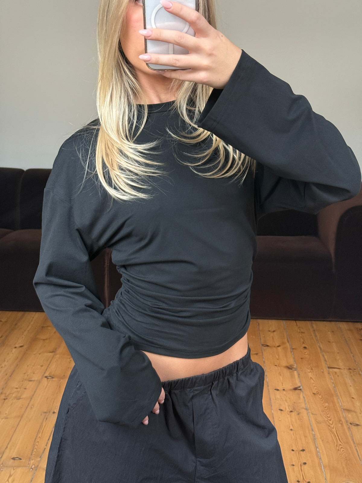 Rishelle Long Sleeve Black