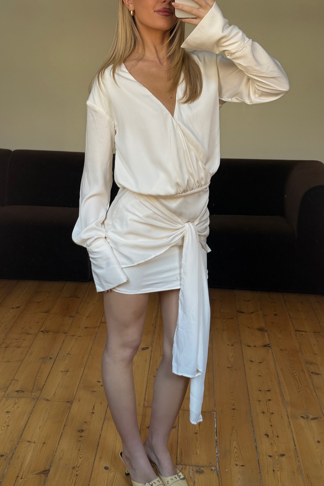 Cordelia Mini Dress Oyster