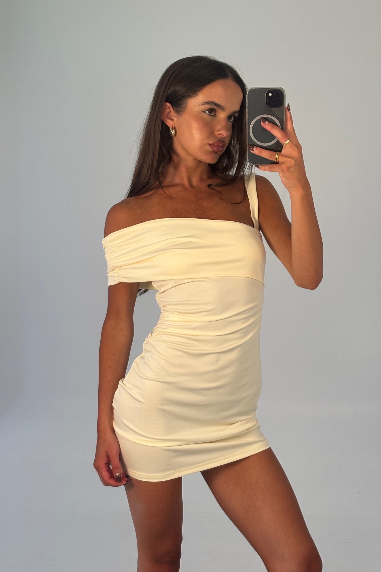 Layla Mini Dress Lemon