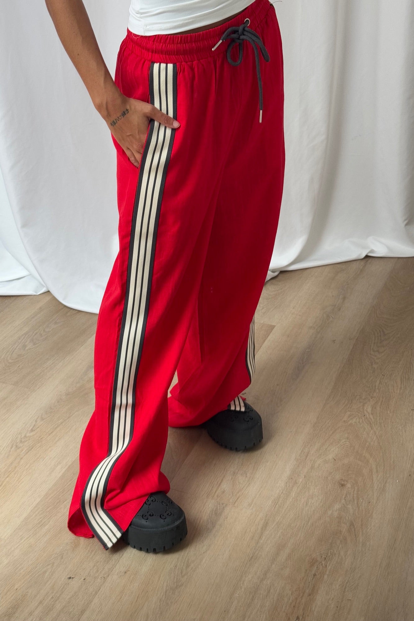 Leesa Pant Red - FINAL SALE