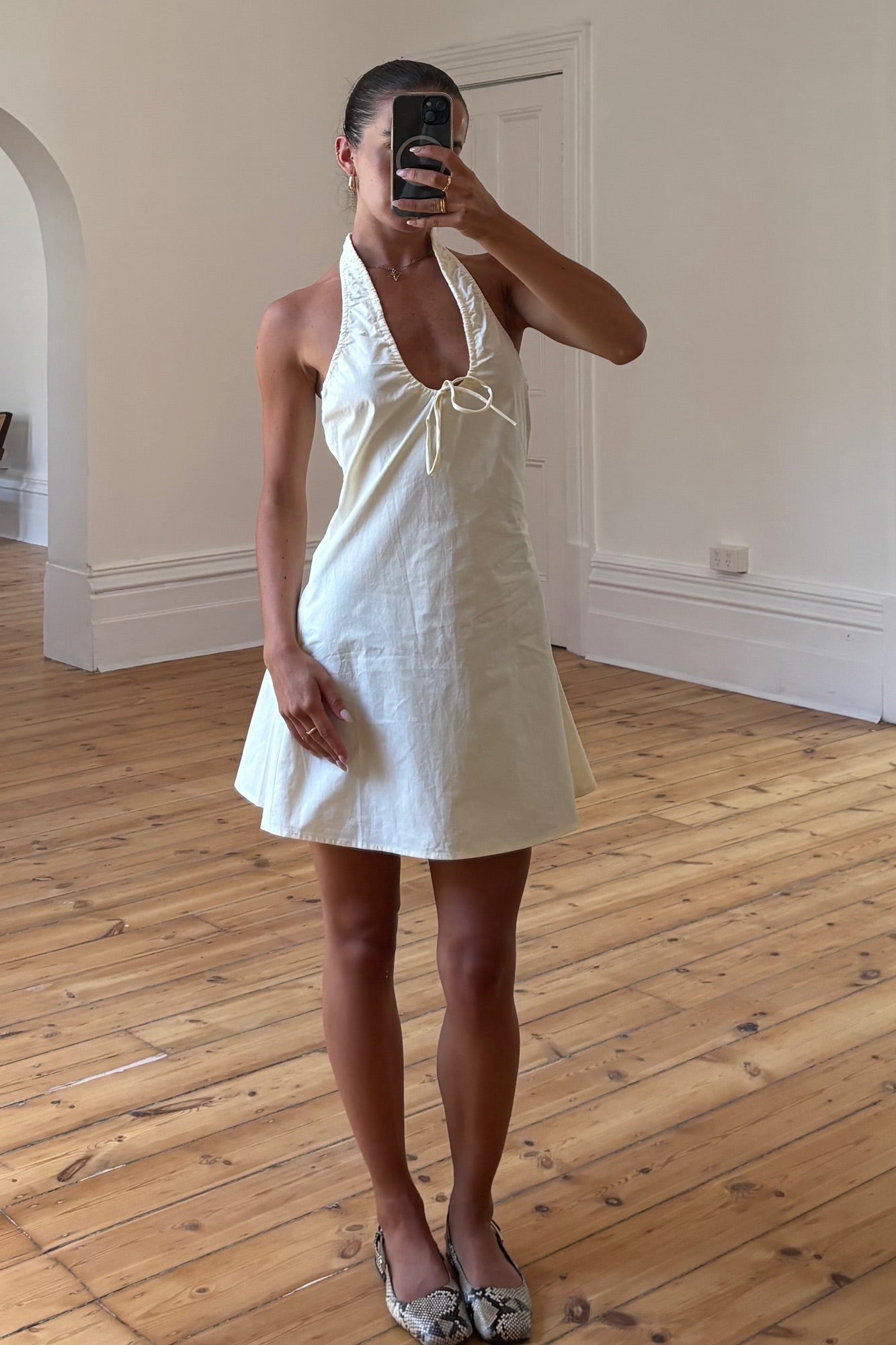 Penelope Mini Dress Butter