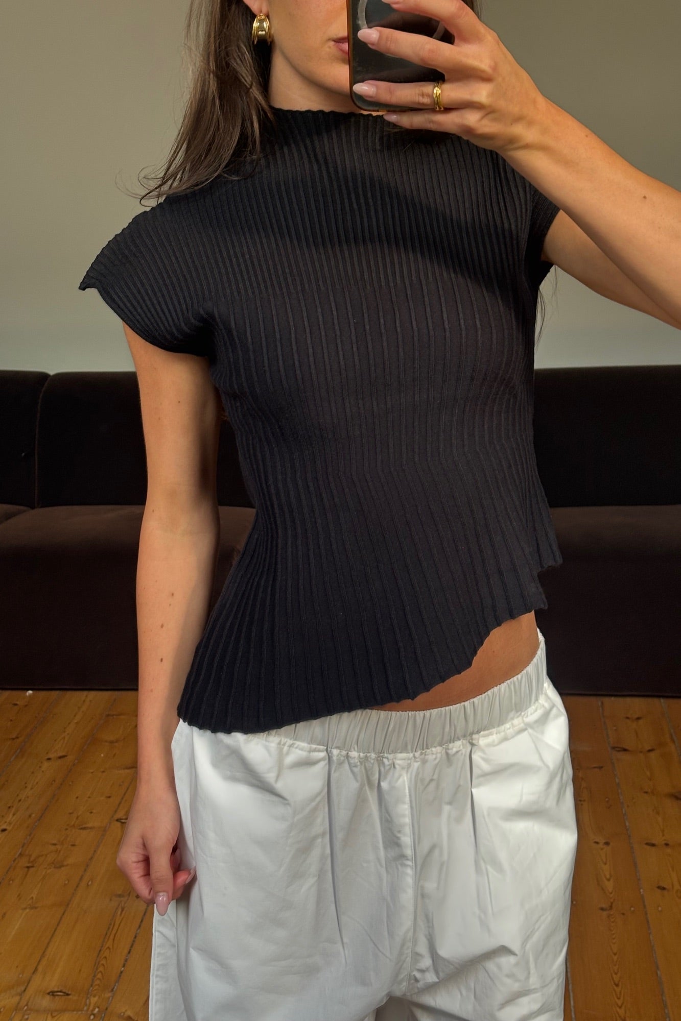 Amira Top Black