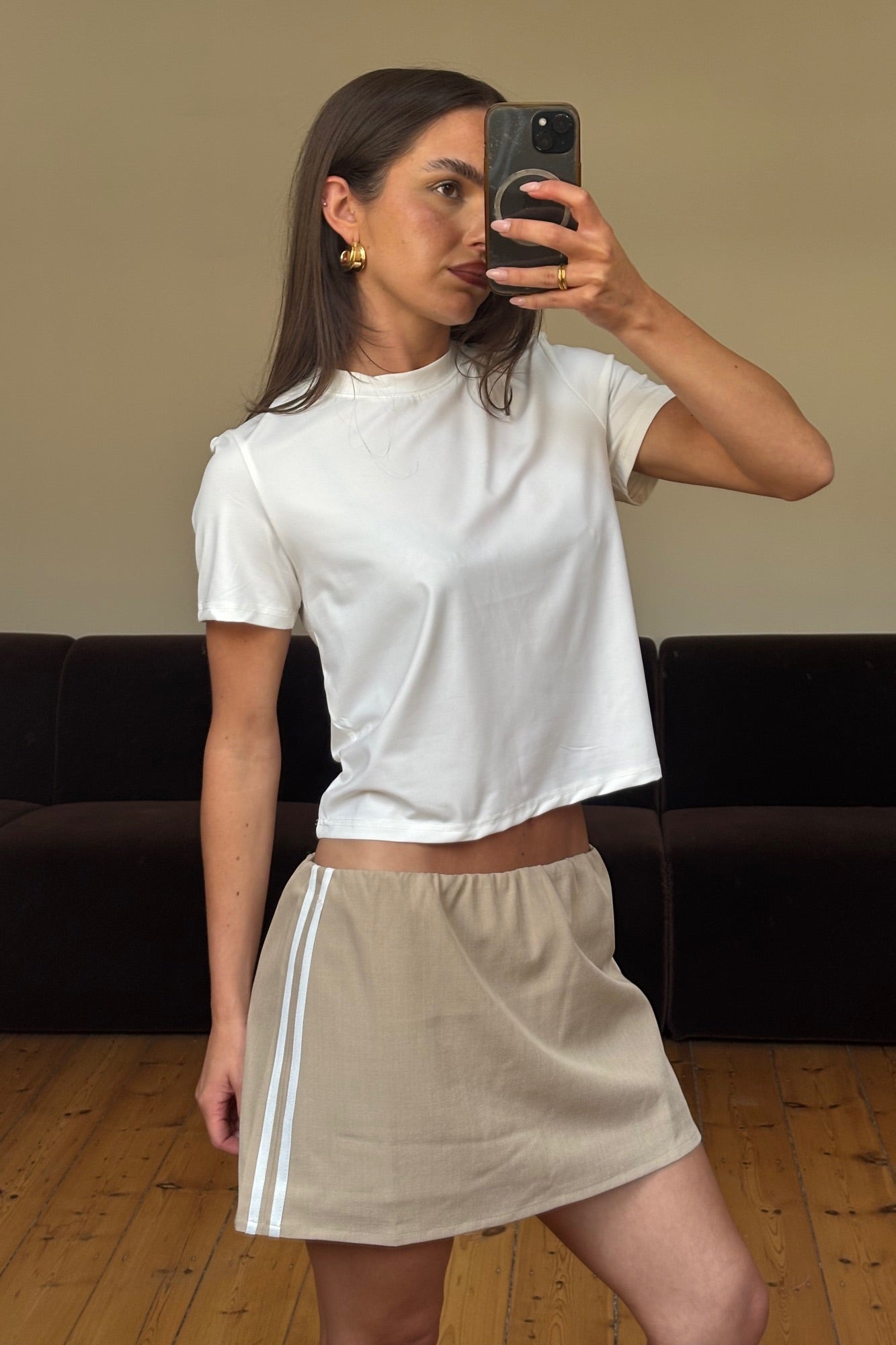 Mischa Skort Tan