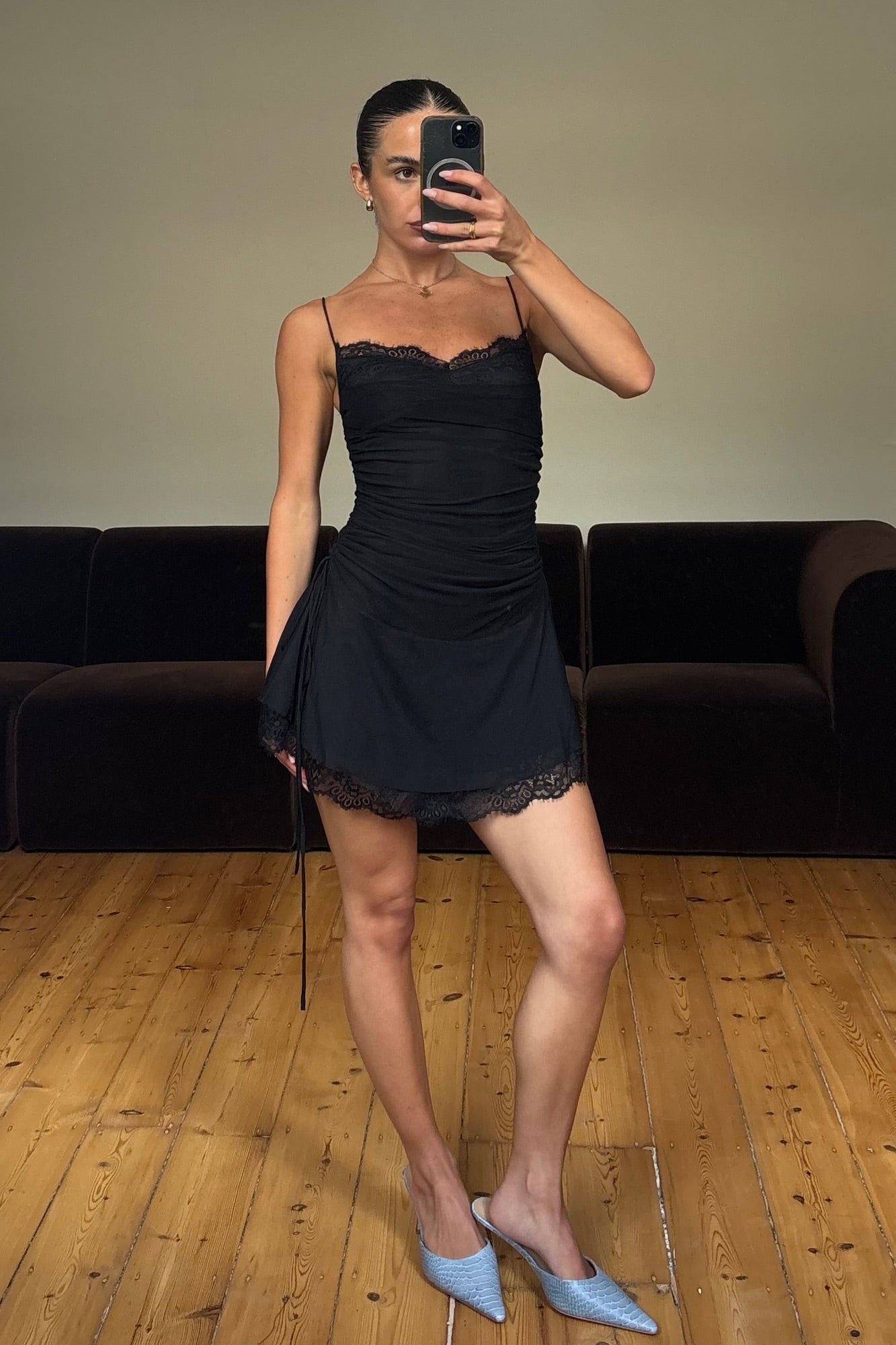 Logan Mini Dress Black