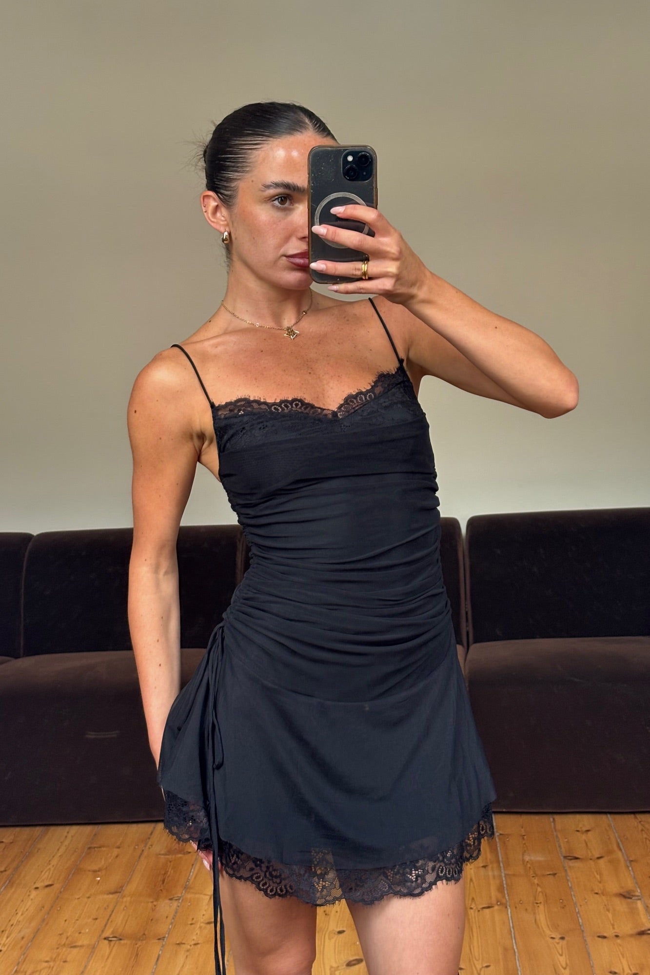 Logan Mini Dress Black