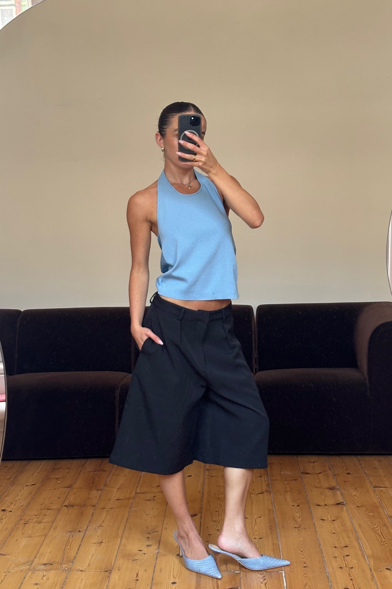 Roni Long Short Black