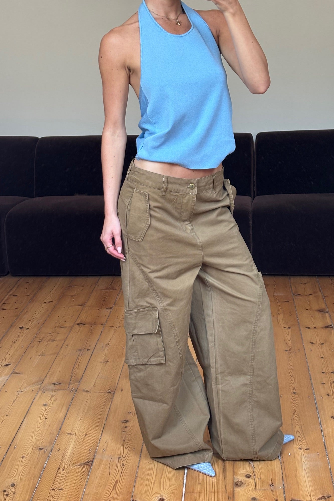 Valentina Cargo Pant Army