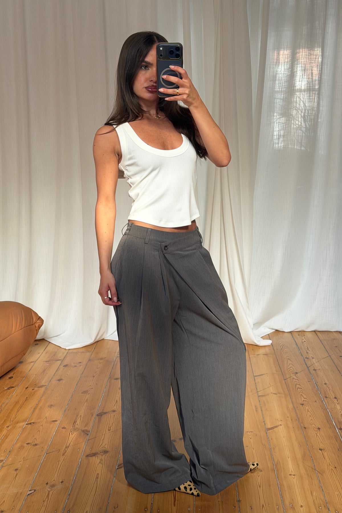 Lucy Pant Charcoal