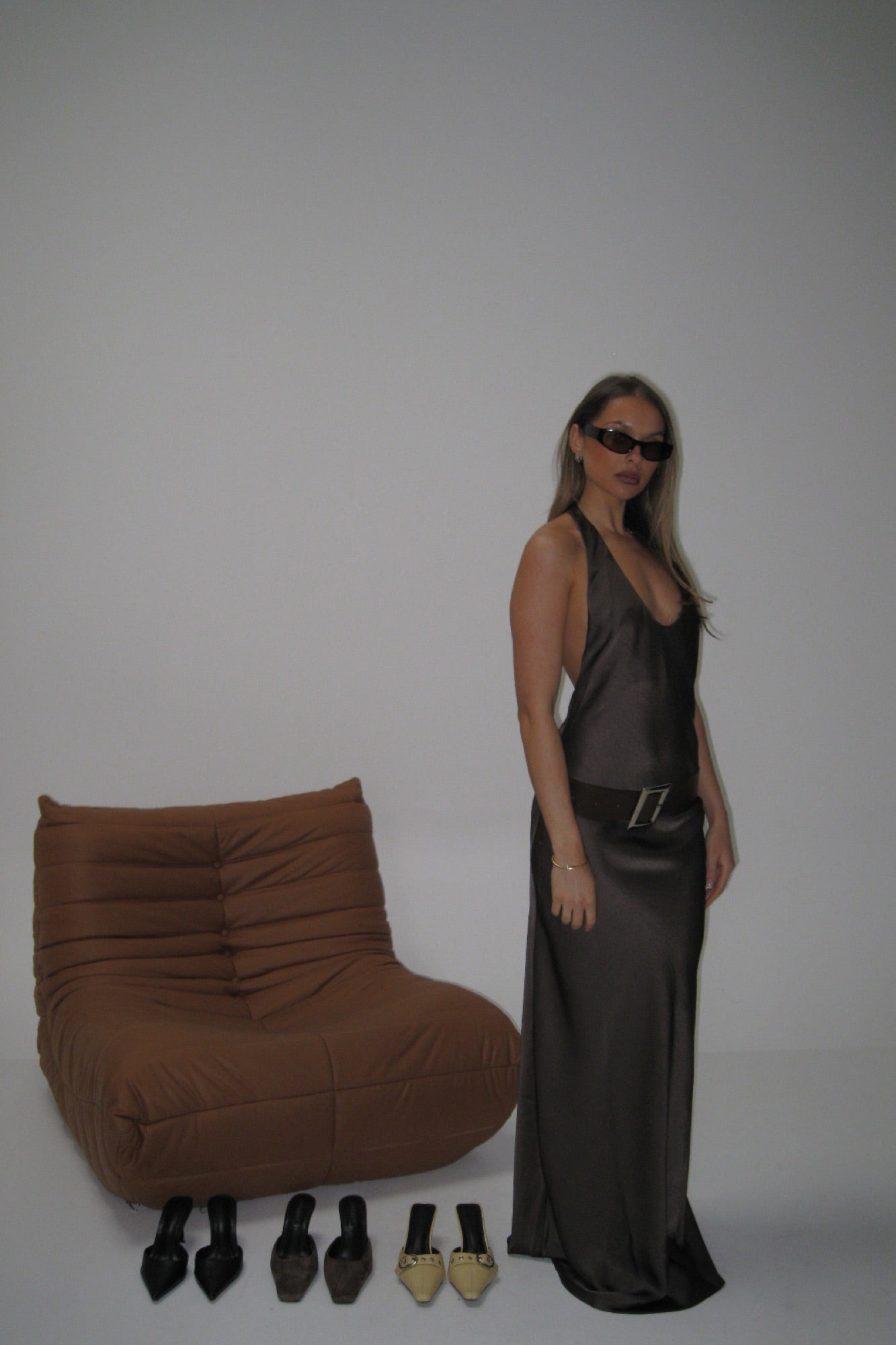 Bare Maxi Dress Mocca