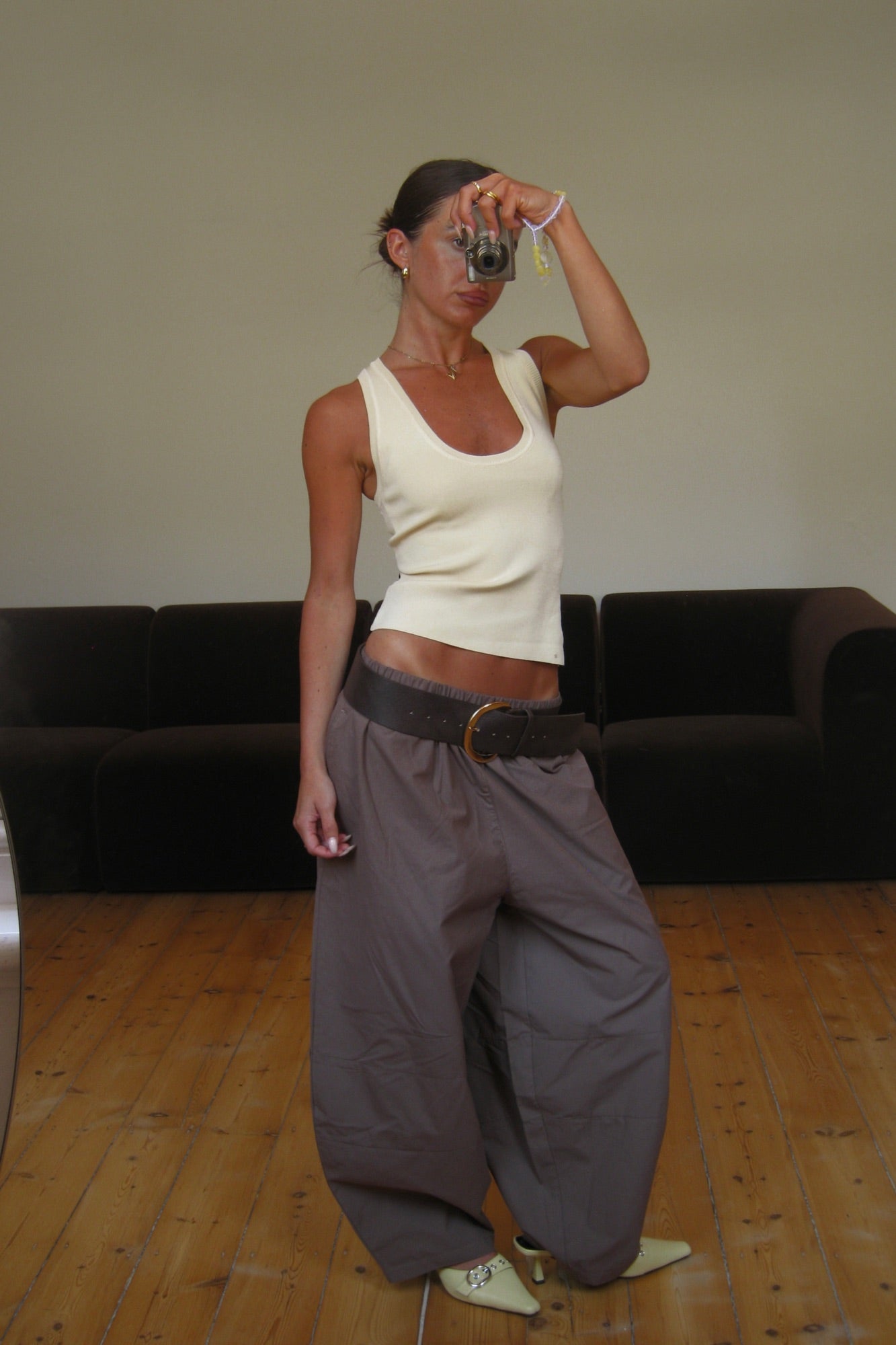 Unisex Julius Baggy Pant Mocha
