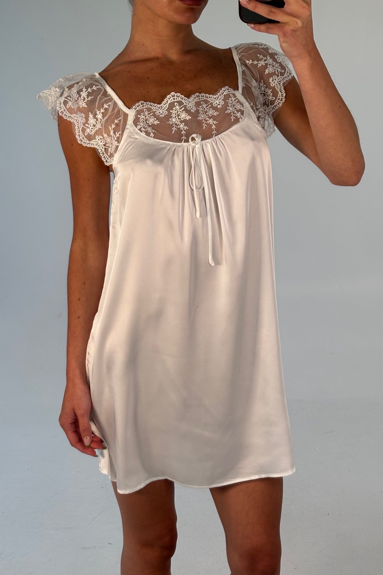 11:11 Mini Dress Pearl