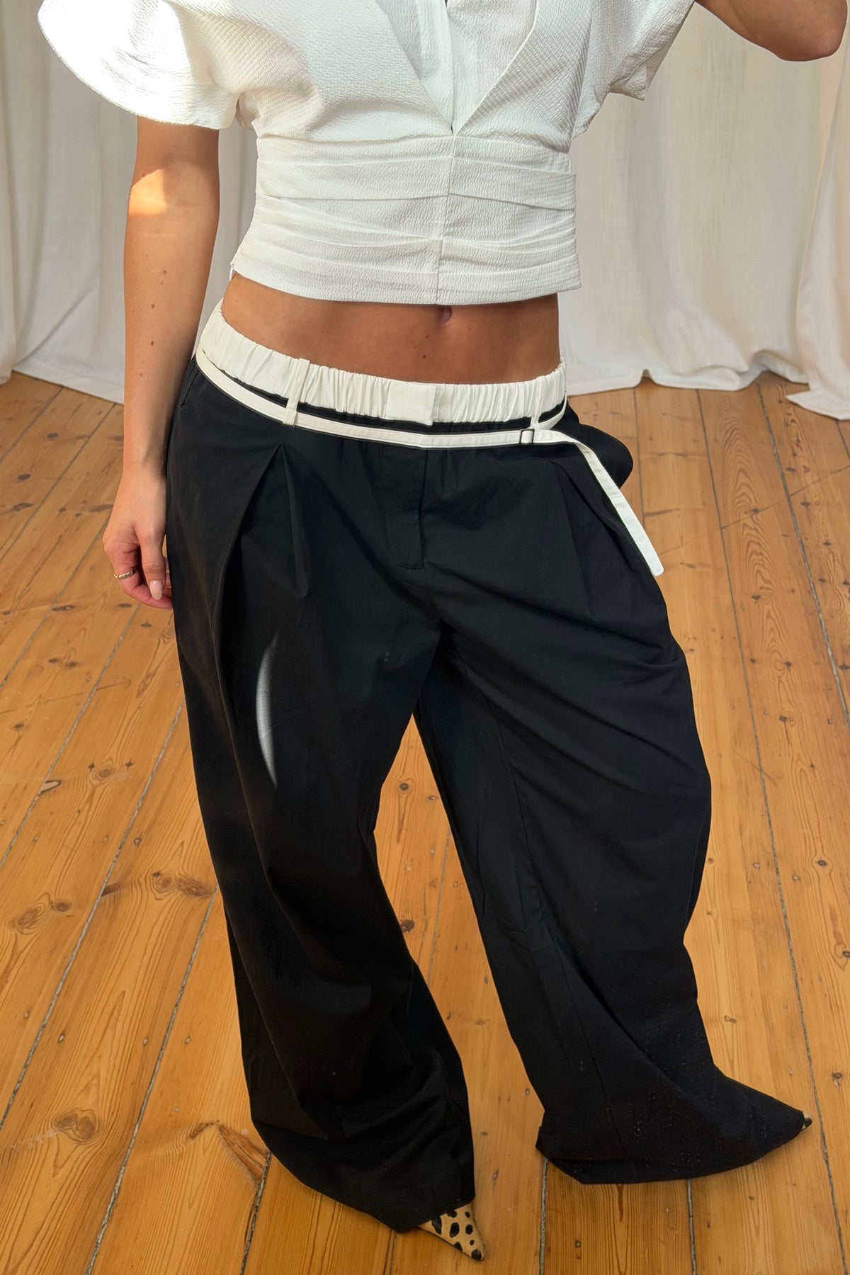 Britta Pants Black/Chalk