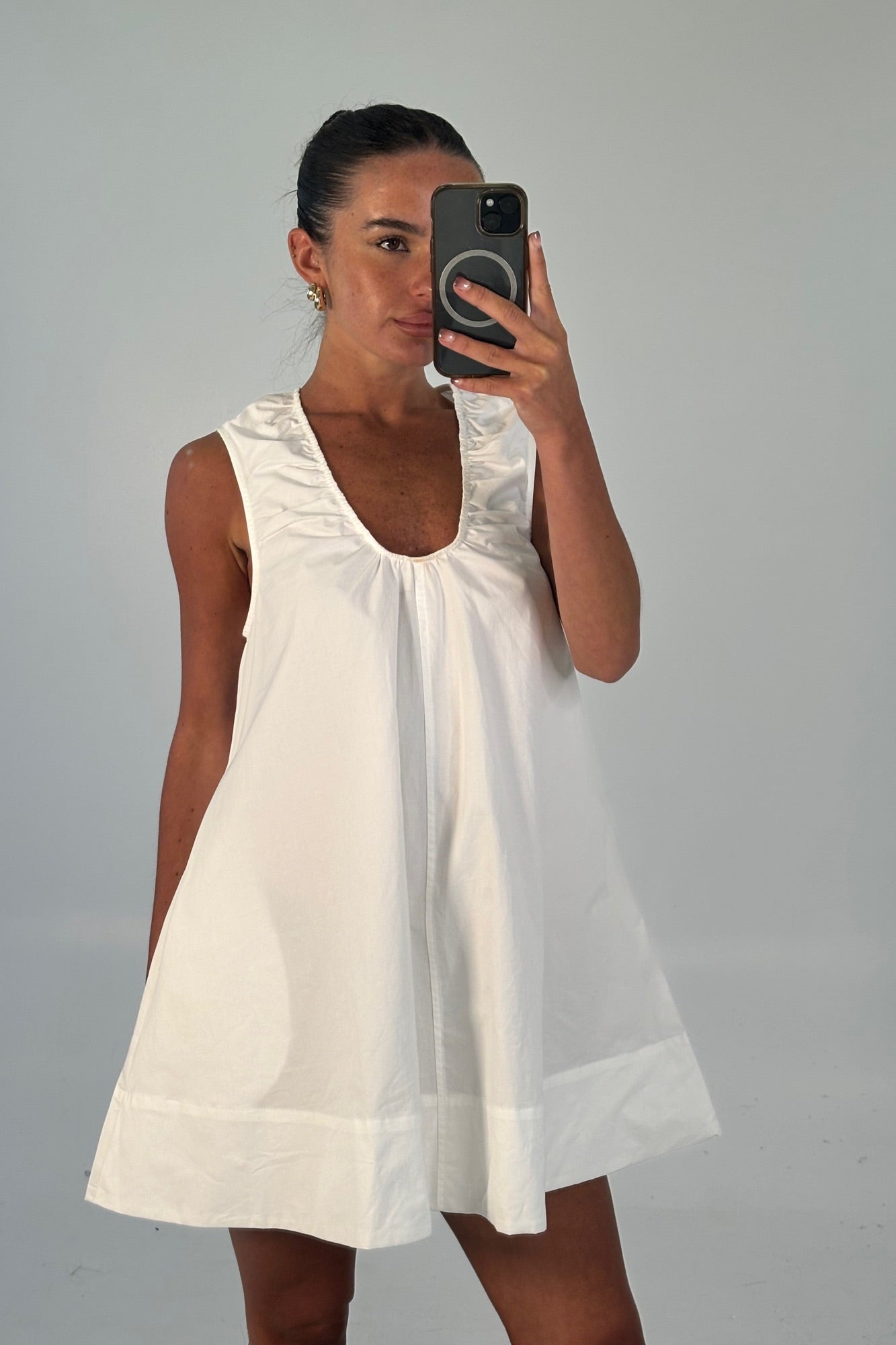 Sydney Mini Dress White