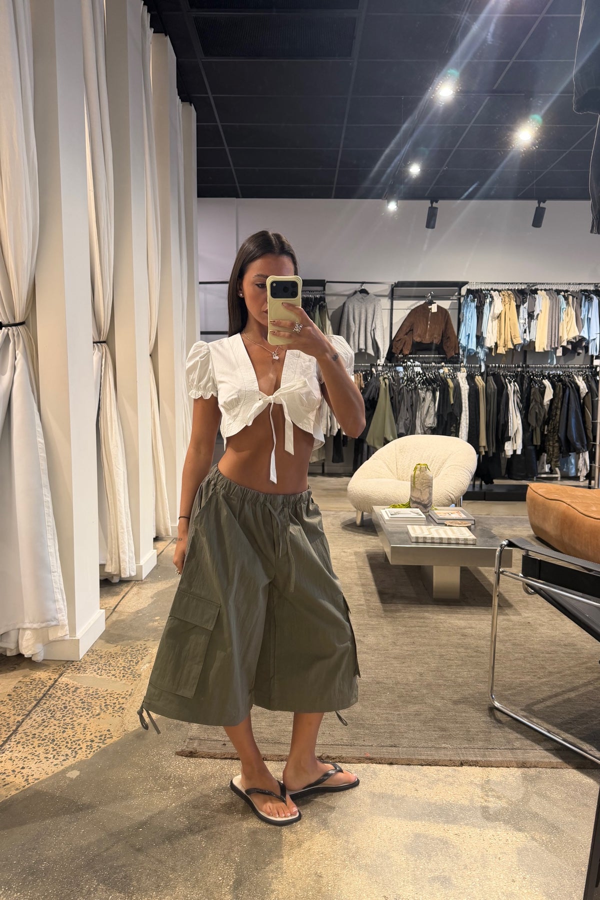 Grace Cargo Short Khaki