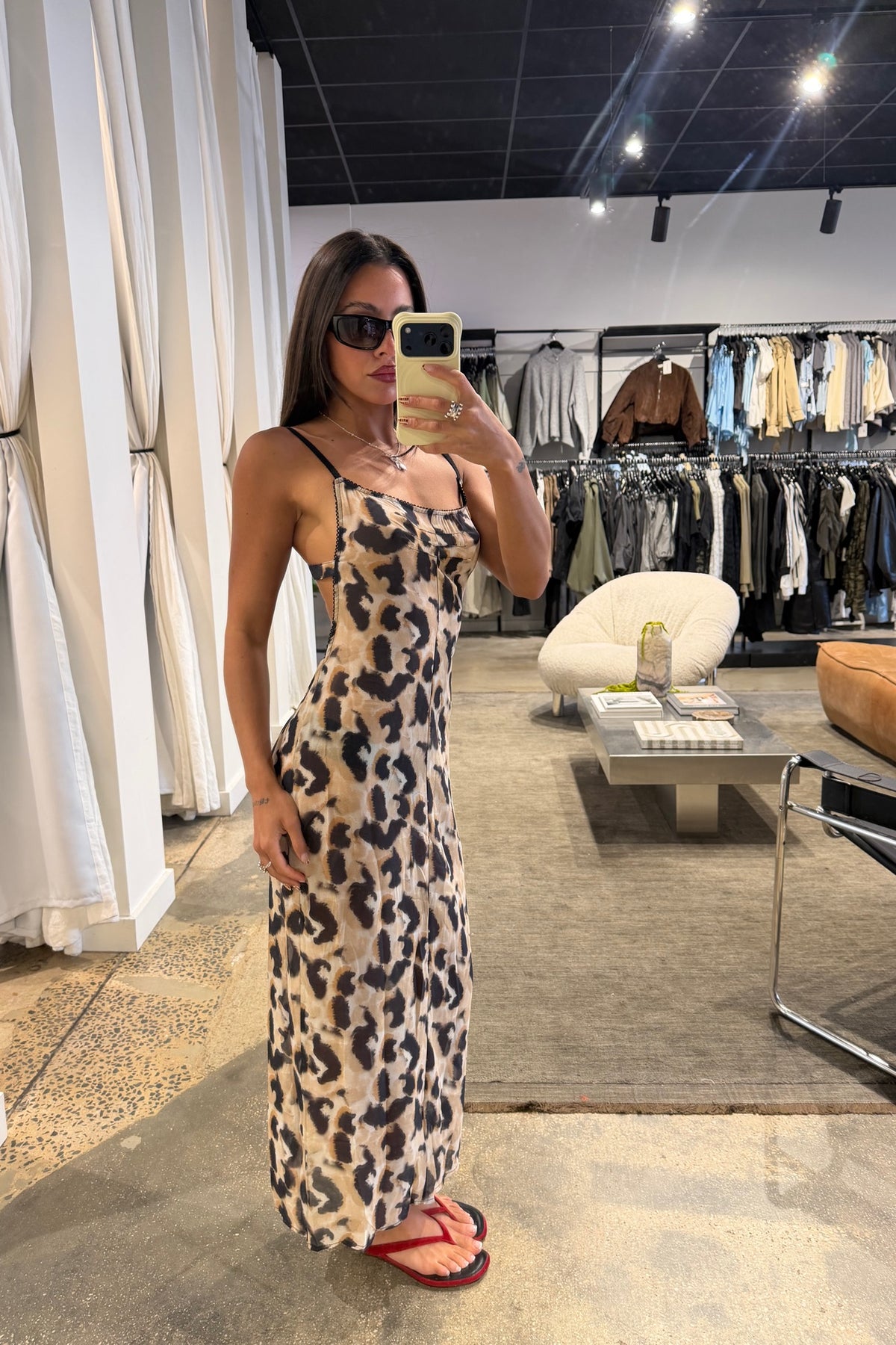 Electra Midi Dress Desert Muse