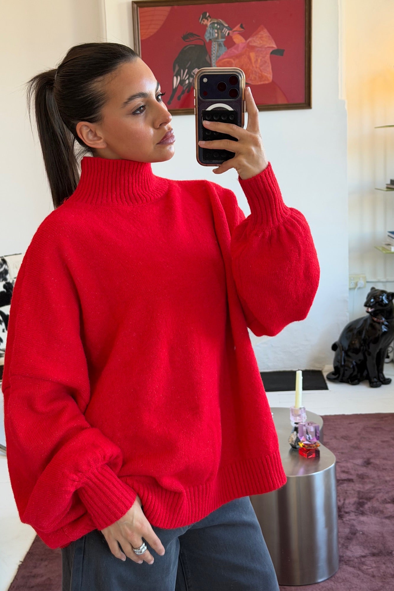 Pamela Knit Cherry