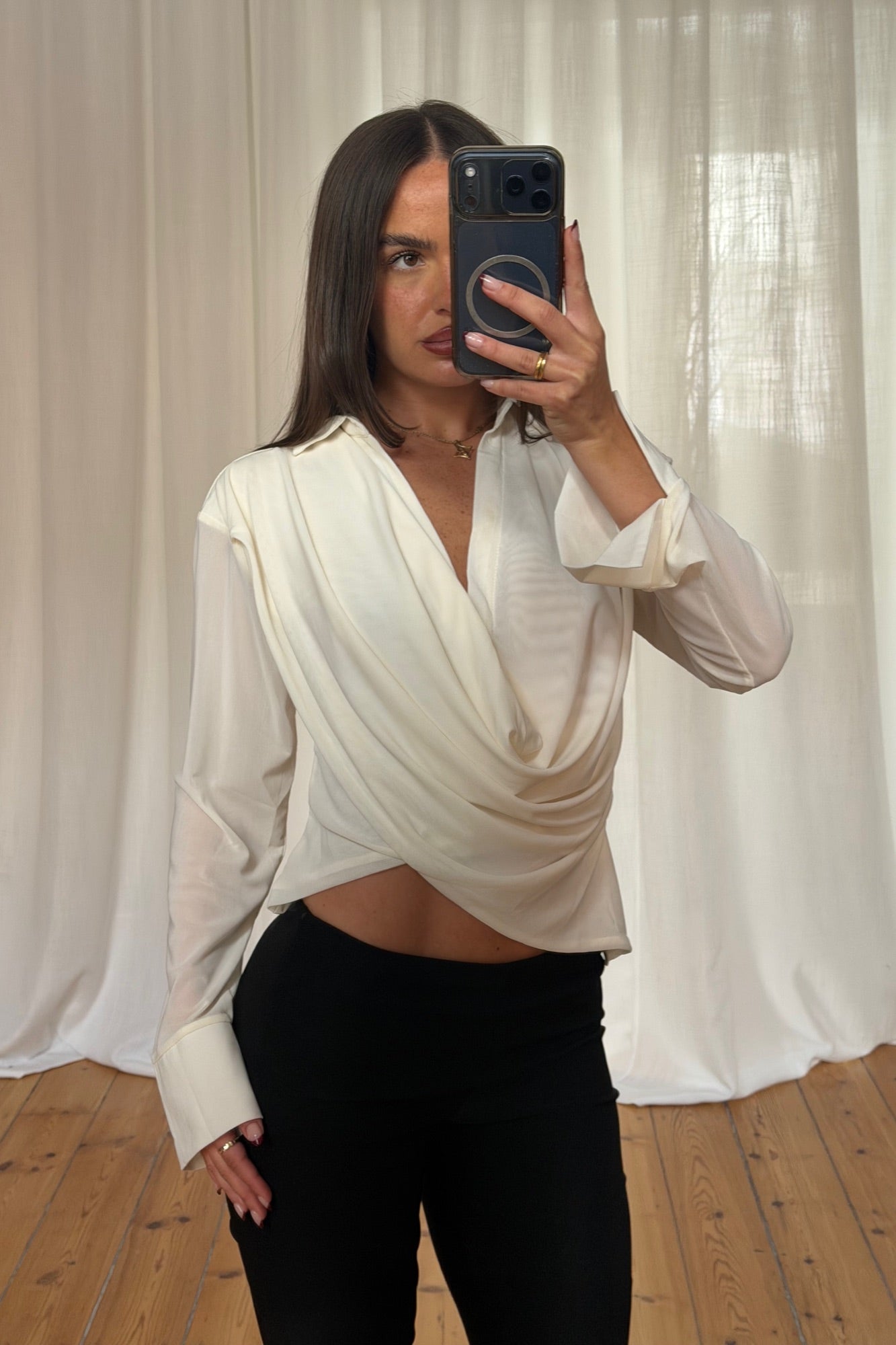 Selen Shirt Chalk