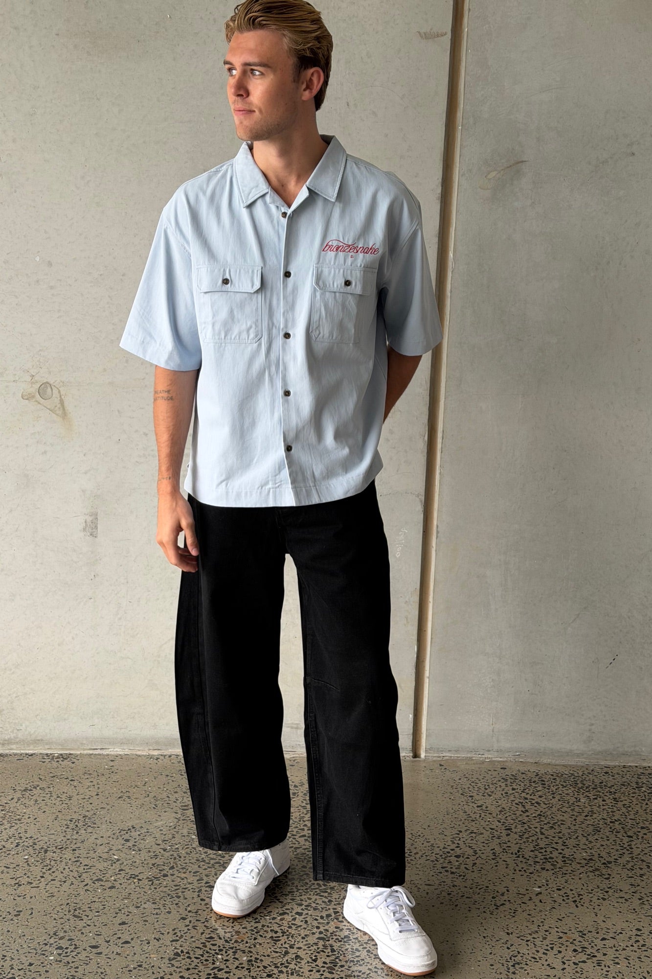 Paul Cotton Shirt Light Blue