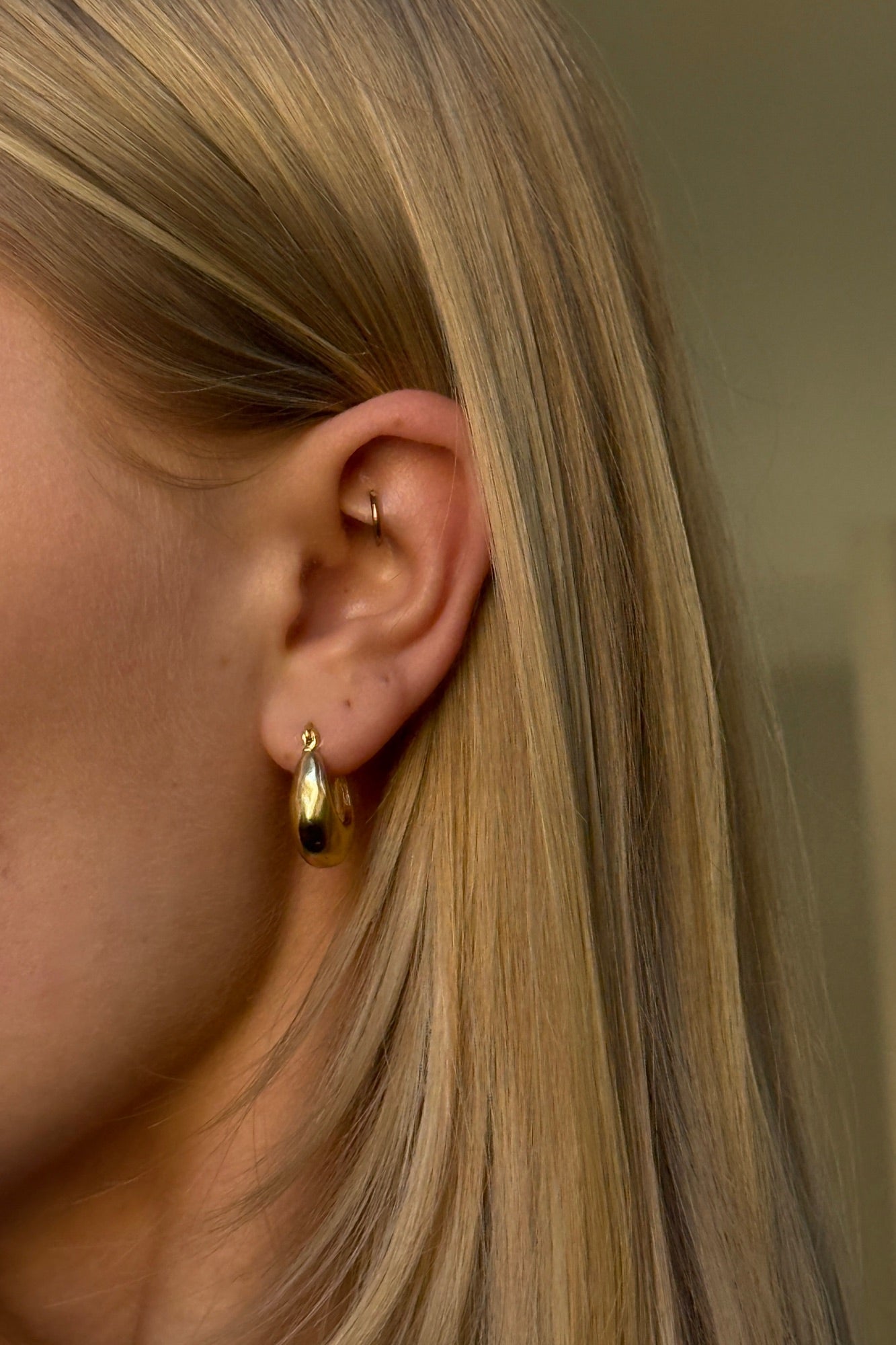 Rachel Earring 18k Gold Plated