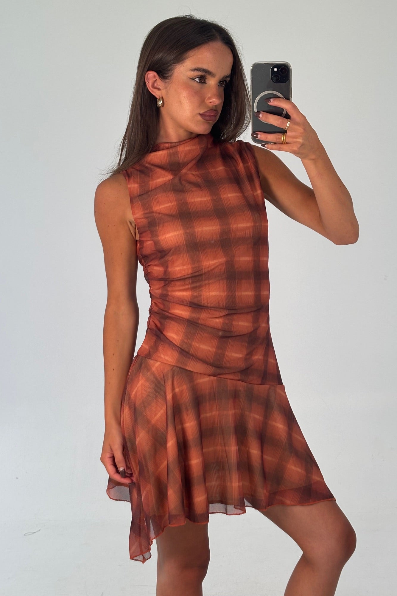 Elky Mini Dress Orange