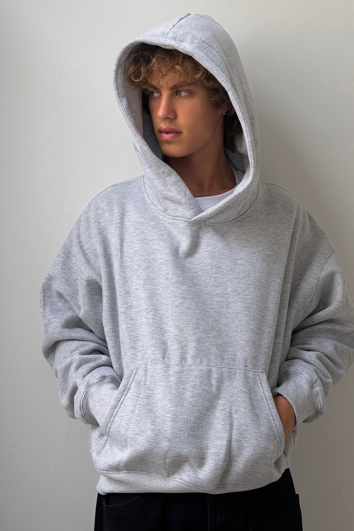 Roman Oversize Hoodie Grey