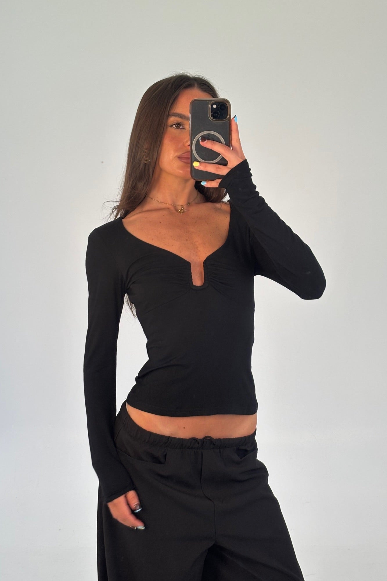 Ida Long Sleeve Black