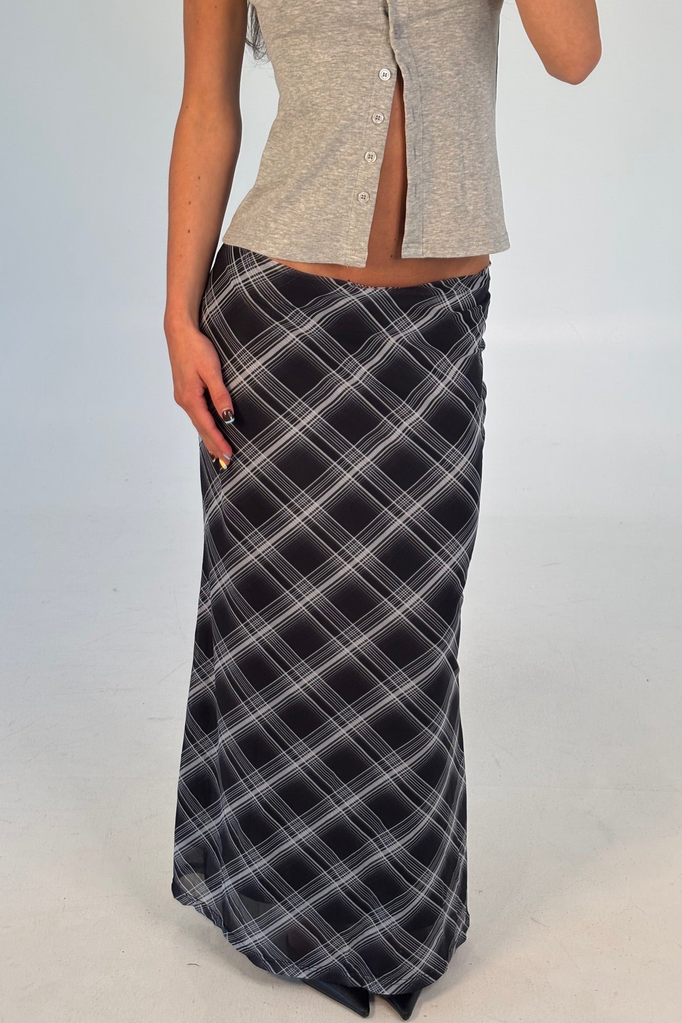 Pallas Maxi Skirt Black