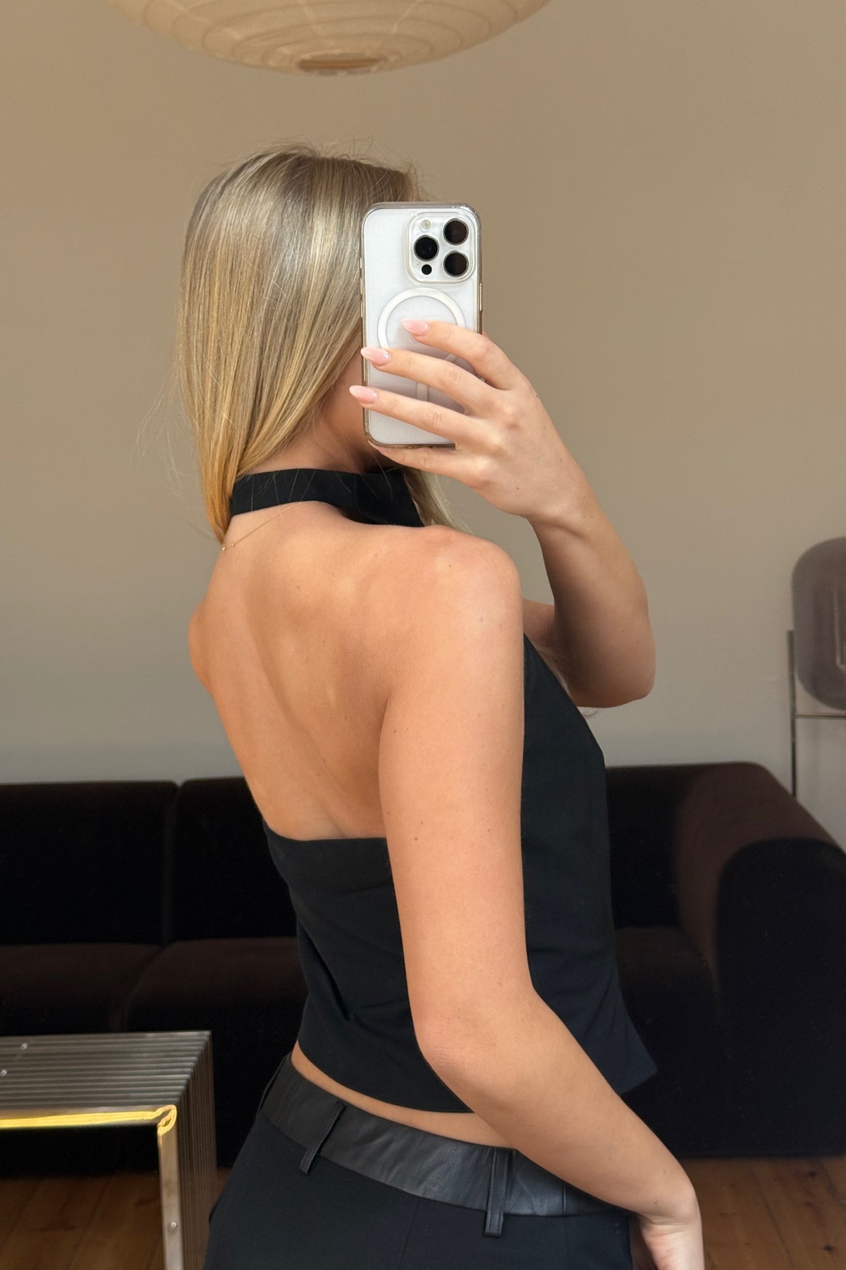 Penny Top Black