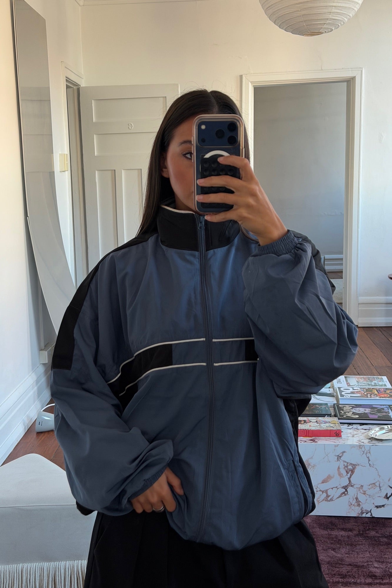 Rhode Windbreaker Slate Blue