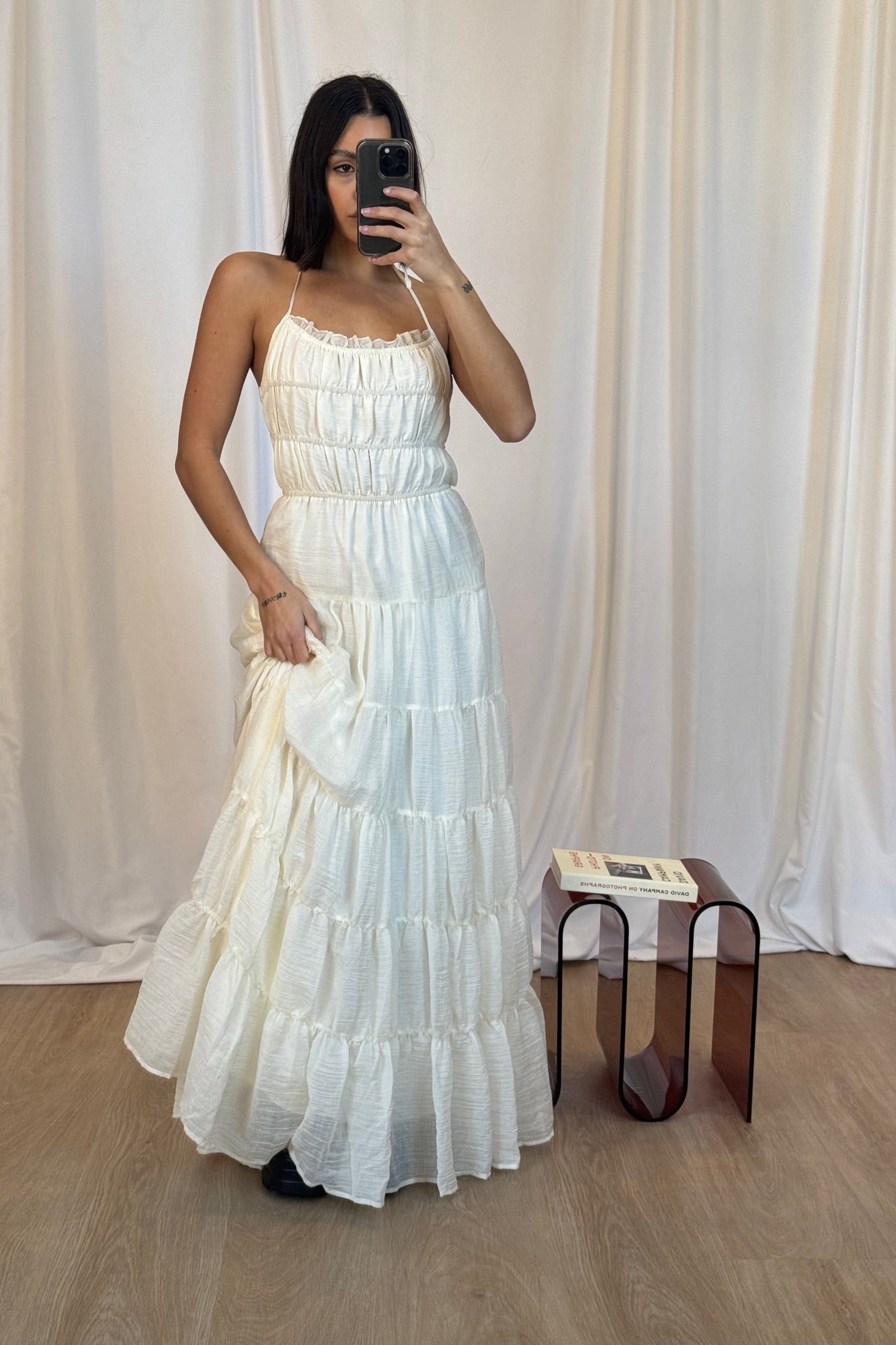 Esther Maxi Dress Ivory