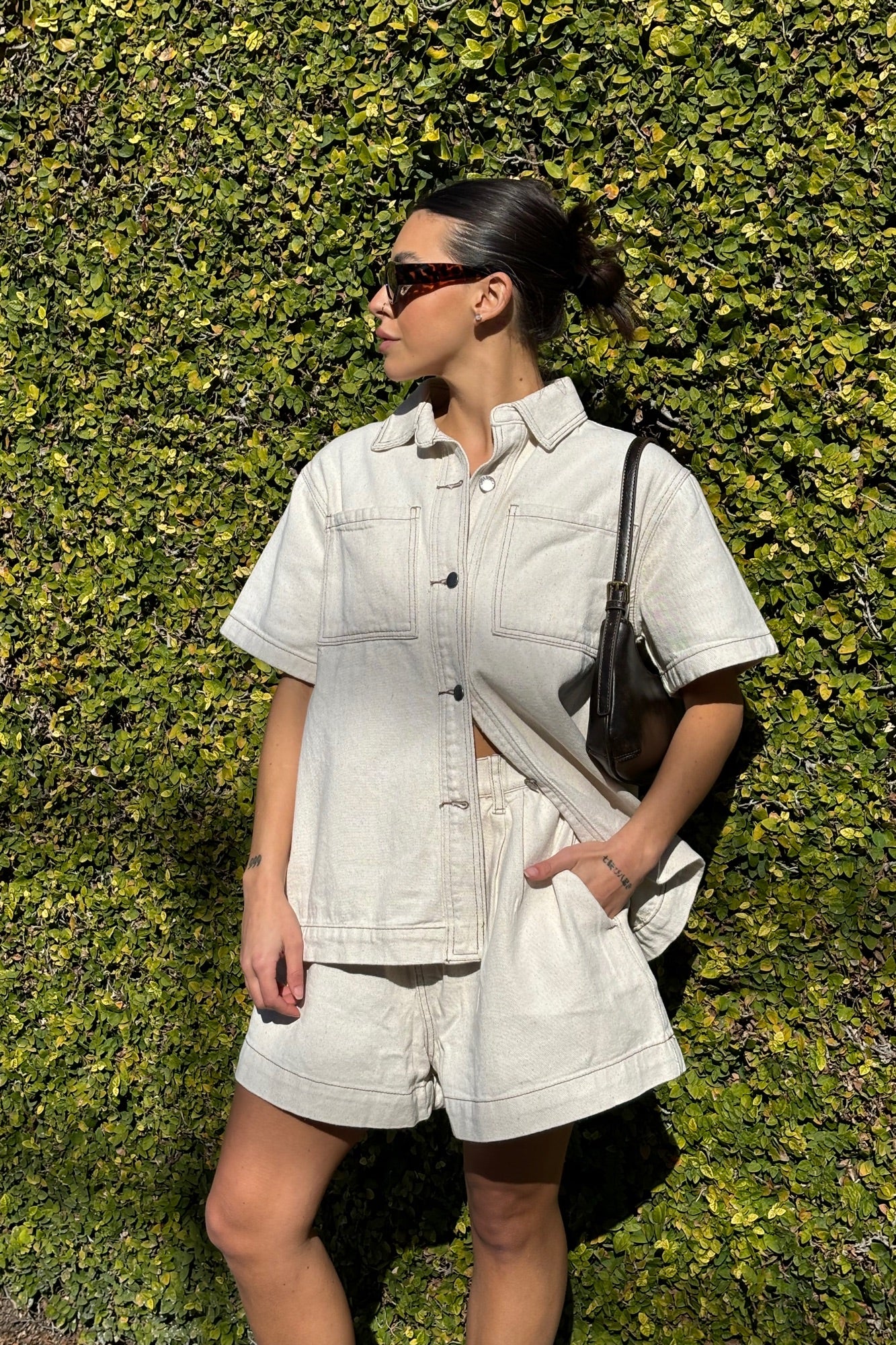 Sally Shirt Cream - FINAL SALE