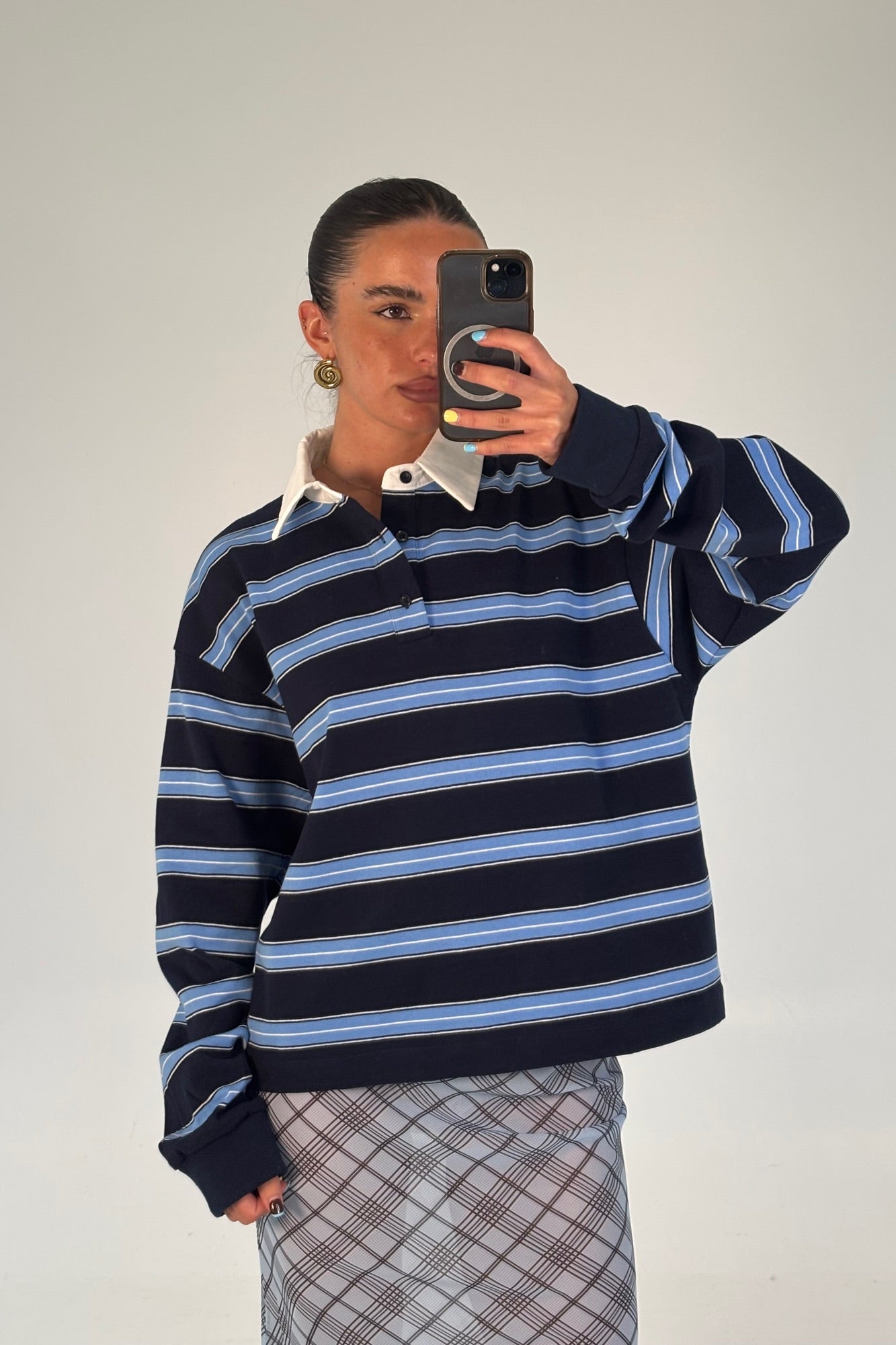 Countryside Jersey Midnight Stripe