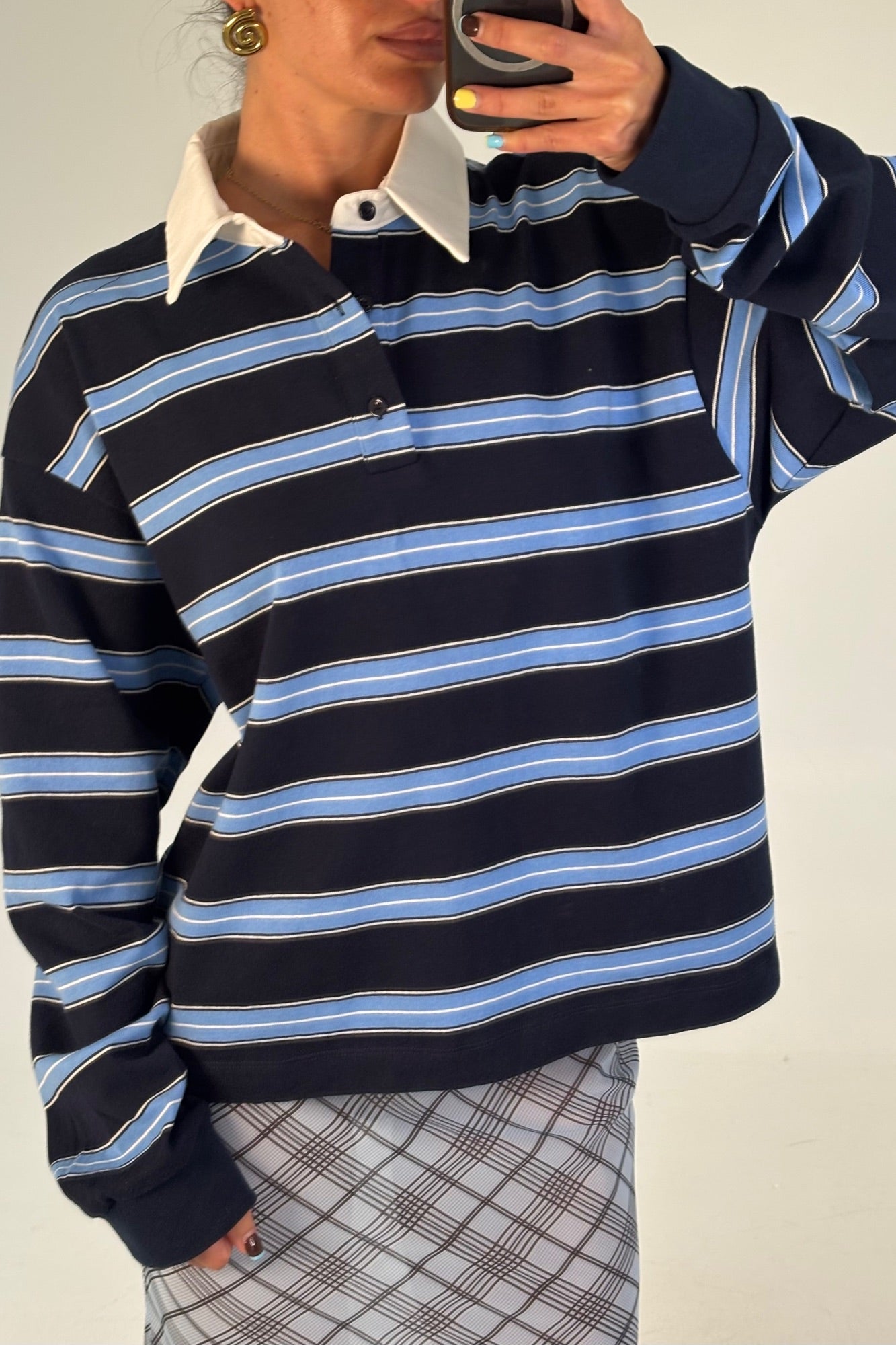 Countryside Jersey Midnight Stripe