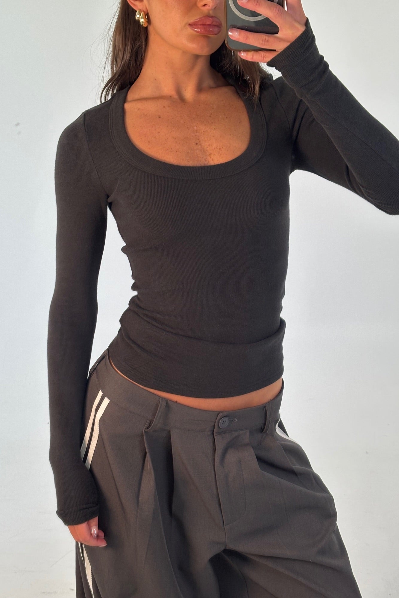 Giselle Long Sleeve Black