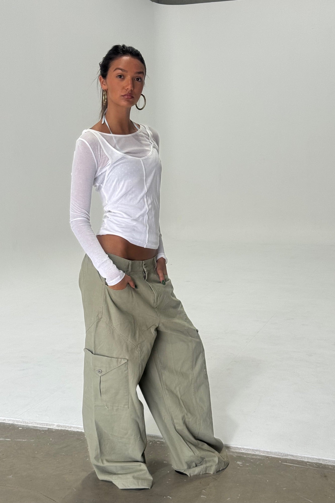 Annie Cargo Pant Khaki