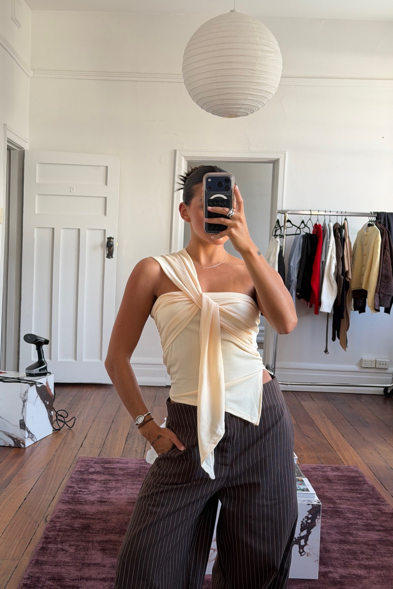 Carli Top Ivory