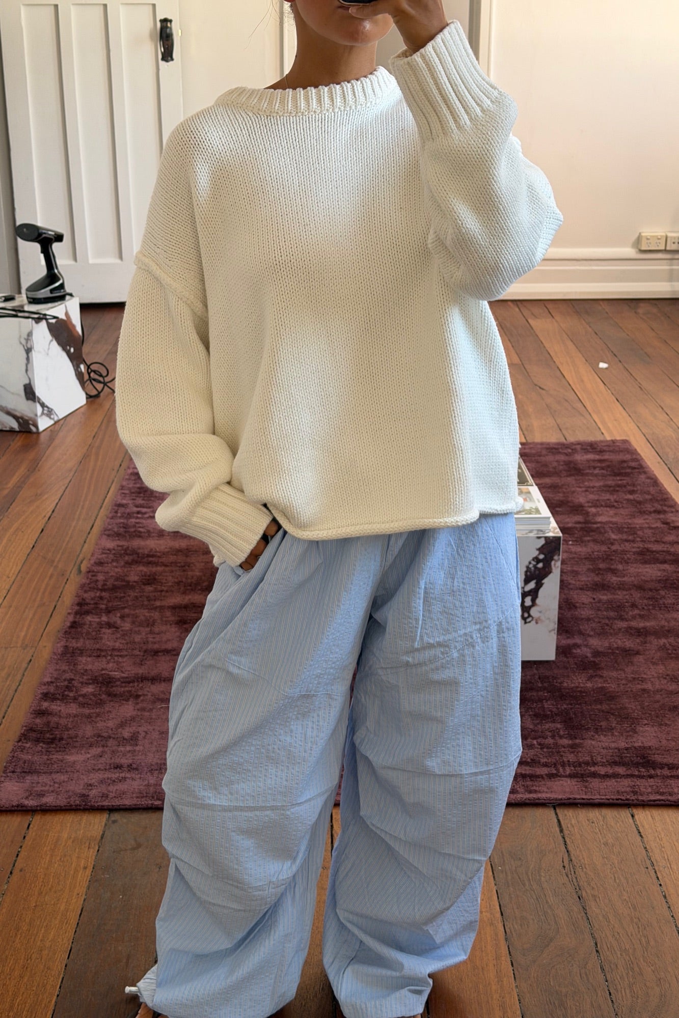 Lavinia Pant Dusty Blue