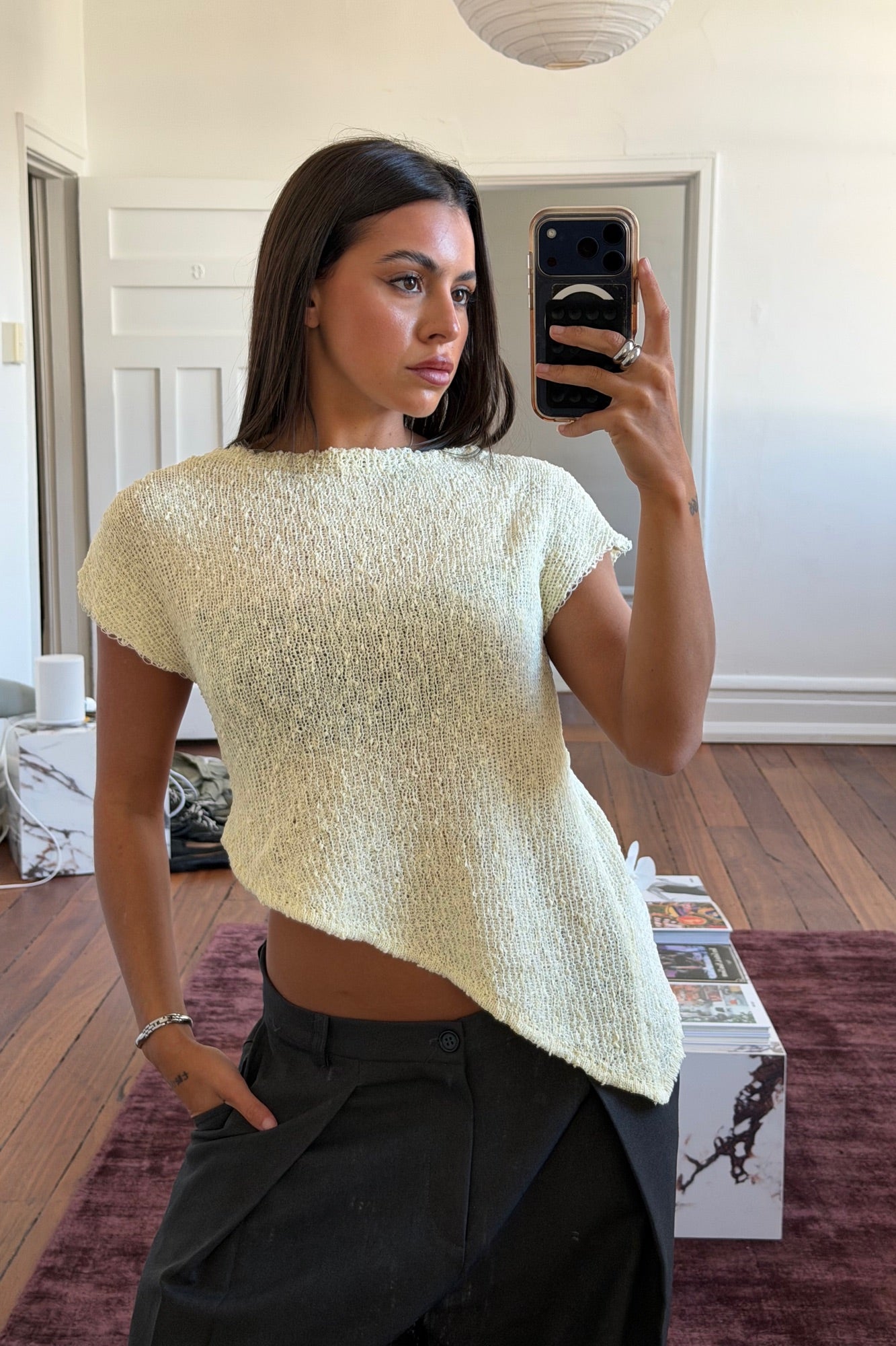 Cassie Top Lemon