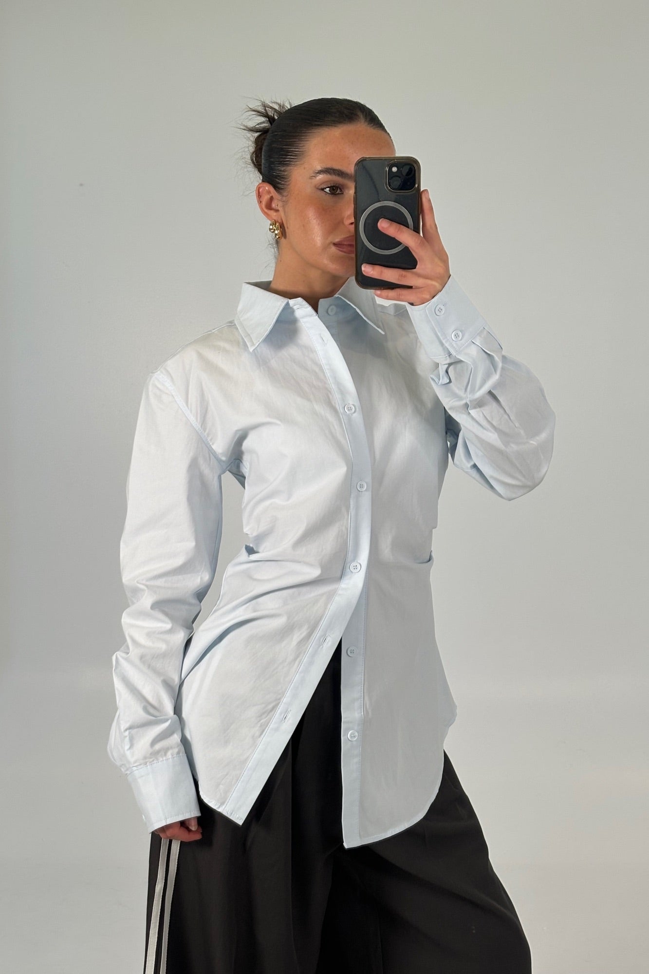 Naomi Shirt Soft Blue