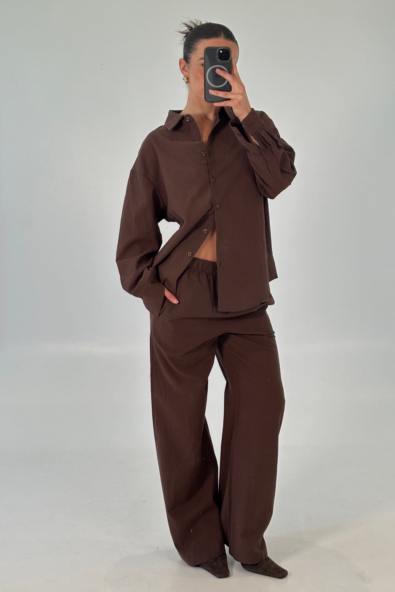 Hazel Set Chocolate