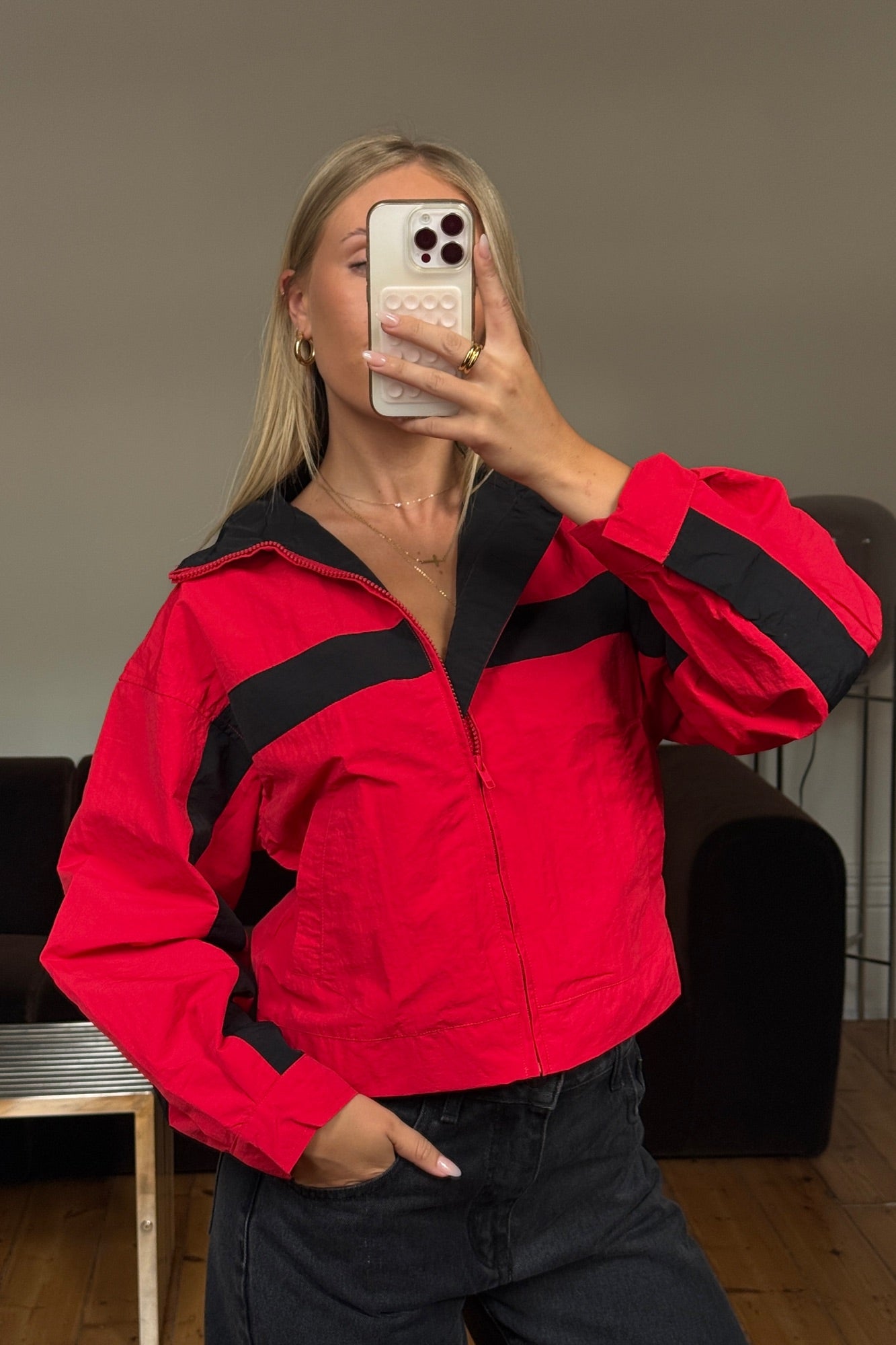 Essential Windbreaker Flame