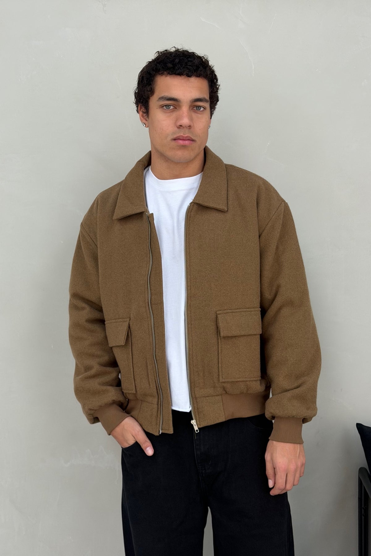 Pauly Lined Jacket Army