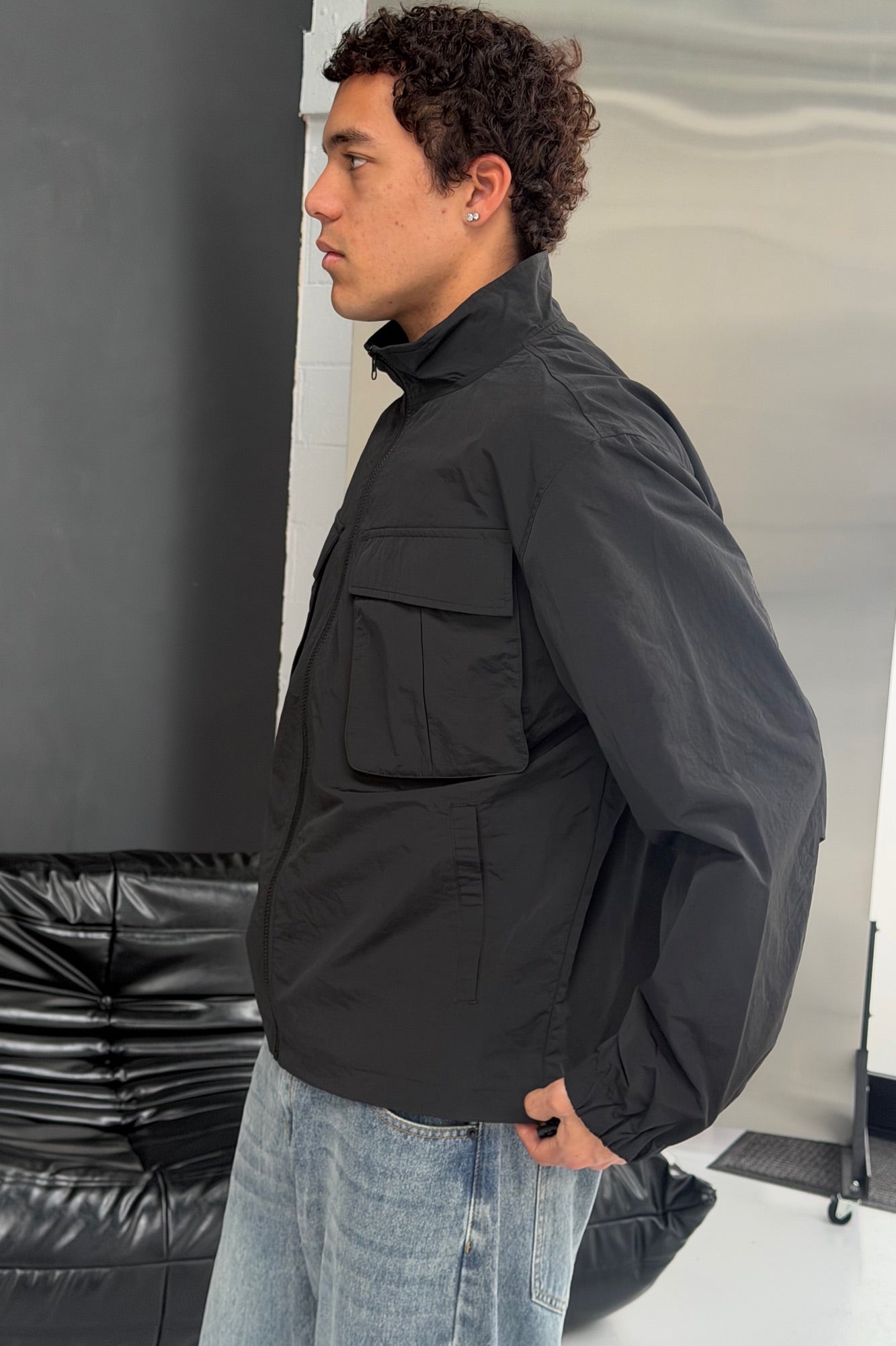 Zayn Windbreaker Black