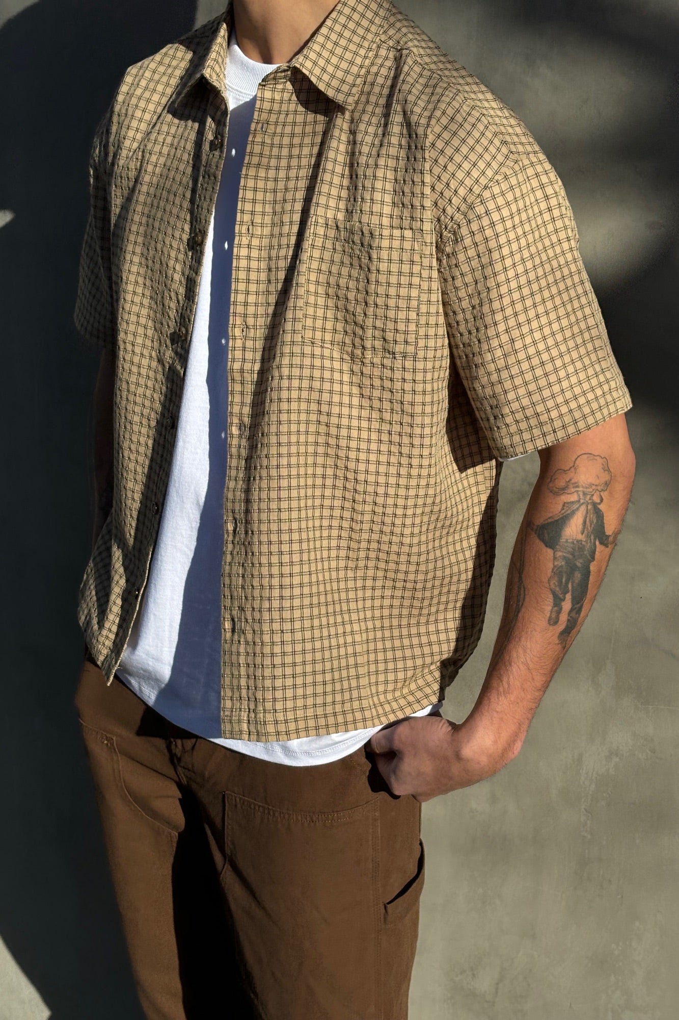 Nathaniel Drop Shirt Check