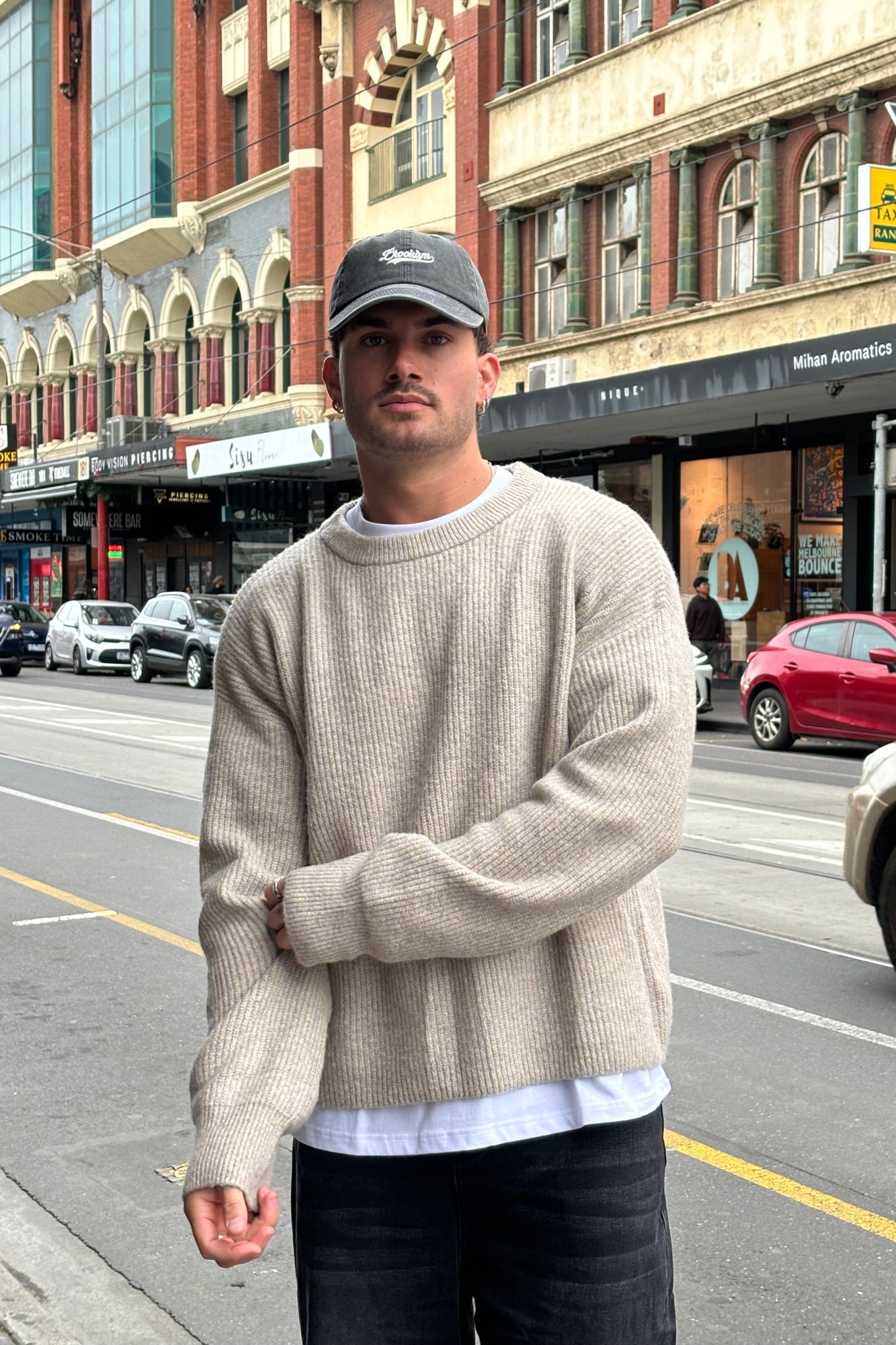 Slouch Knit Light Tan