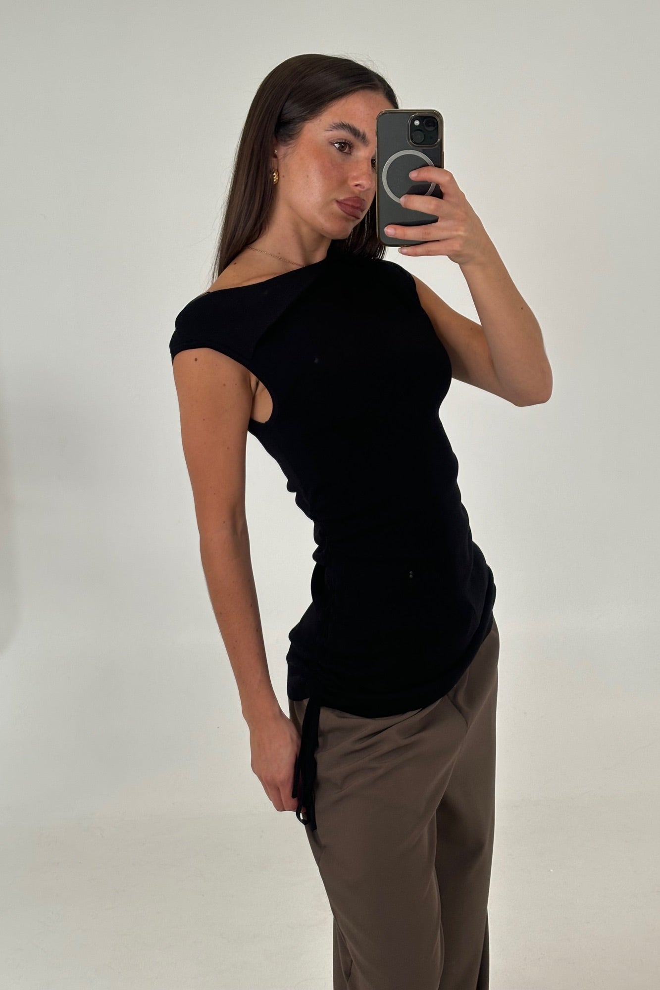 Carson Top Black