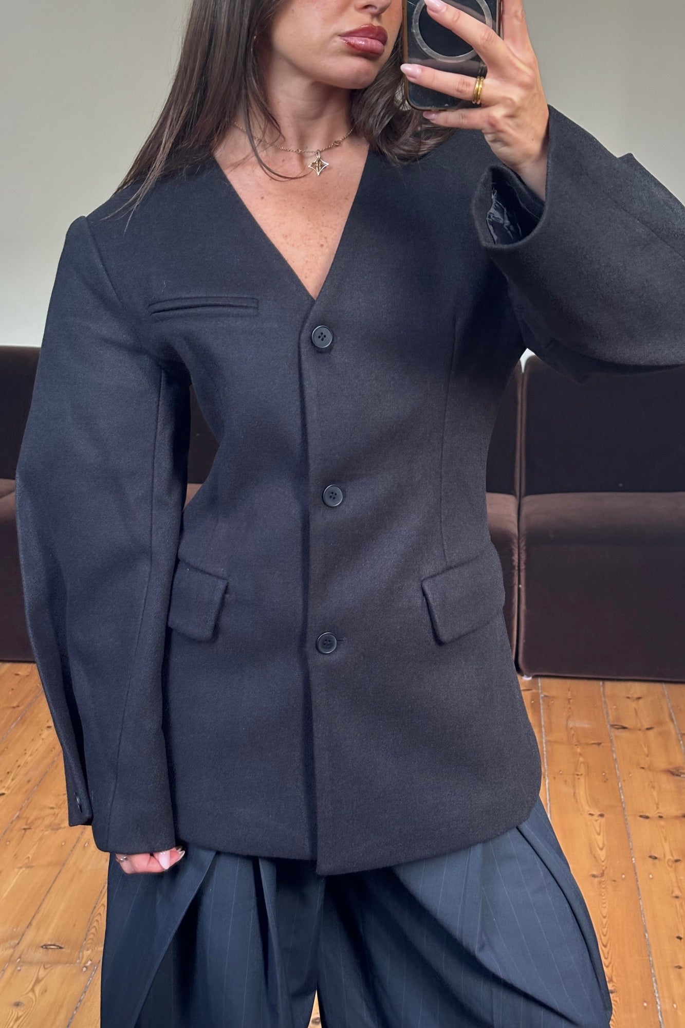 Heart Shaped Coat Onyx