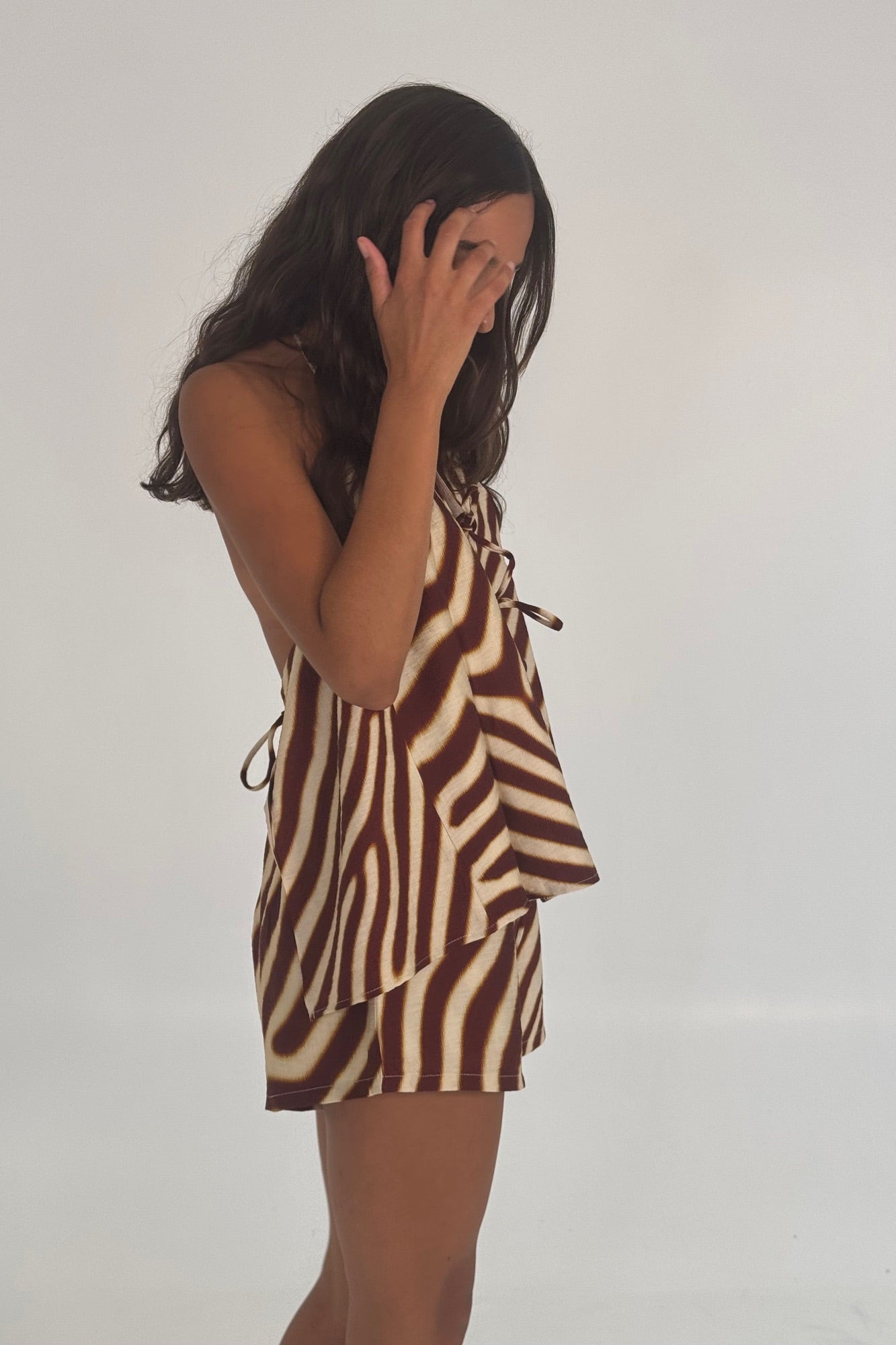 Octavia Short Montie Choc - FINAL SALE