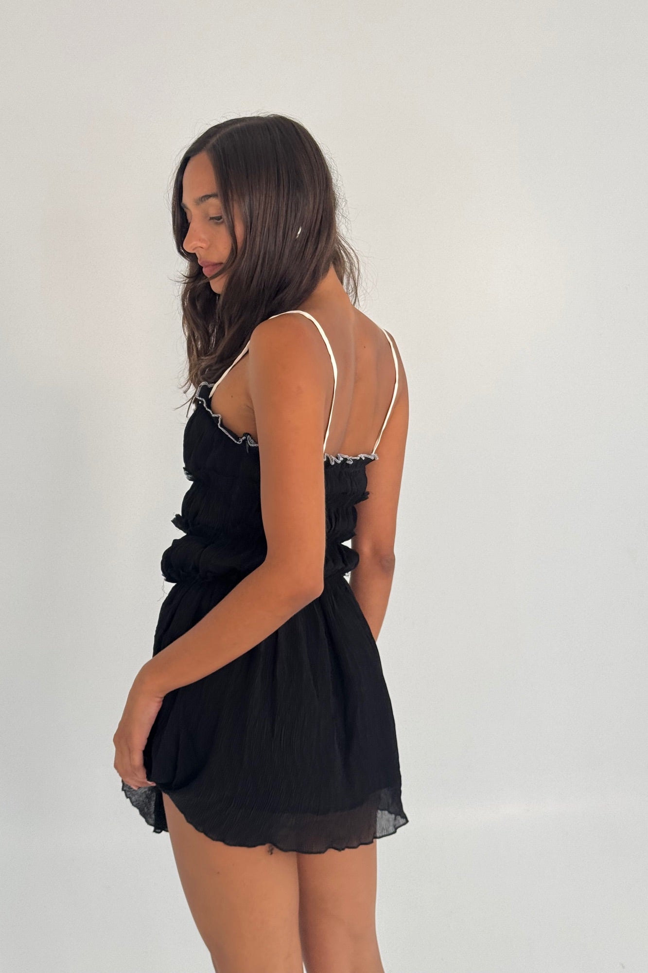 Charley Mini Dress Black - FINAL SALE