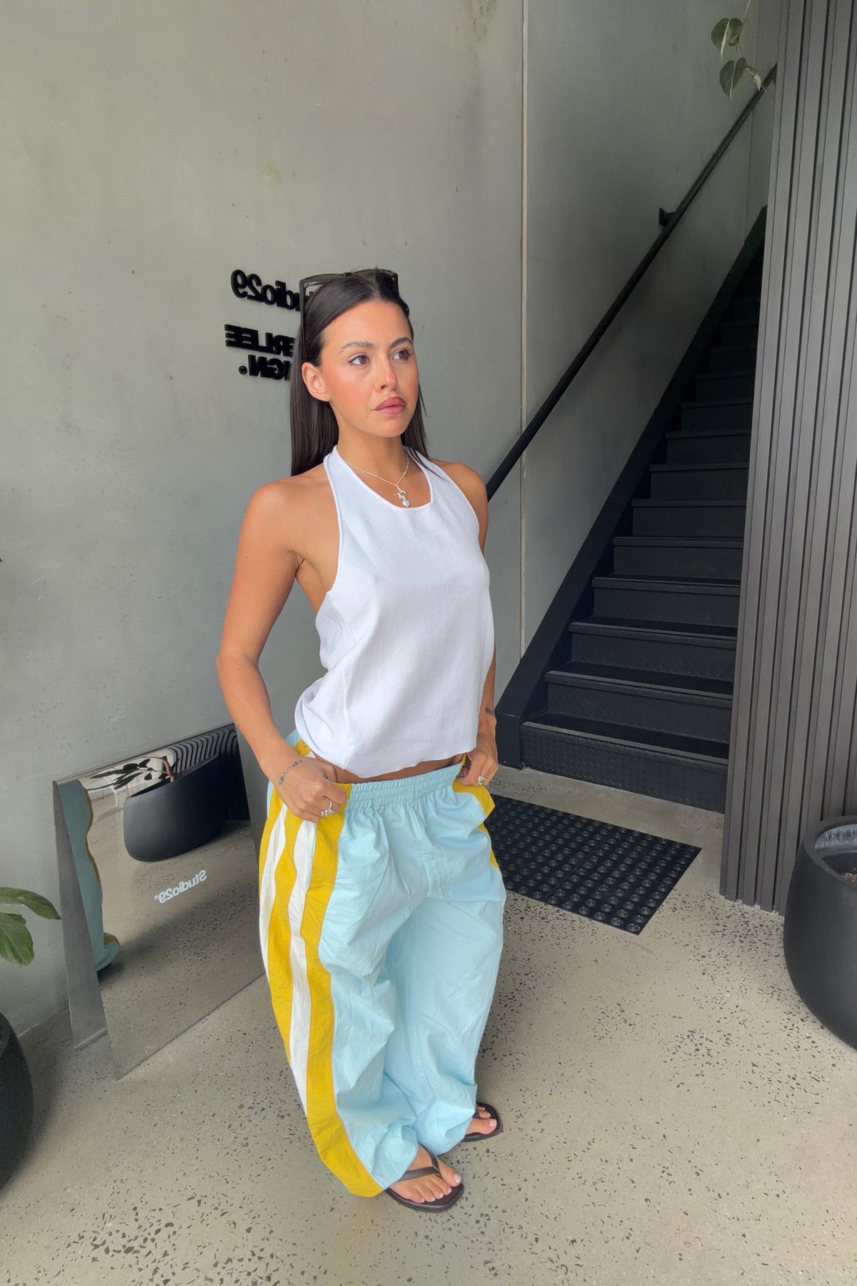 Aniston Pant Sky